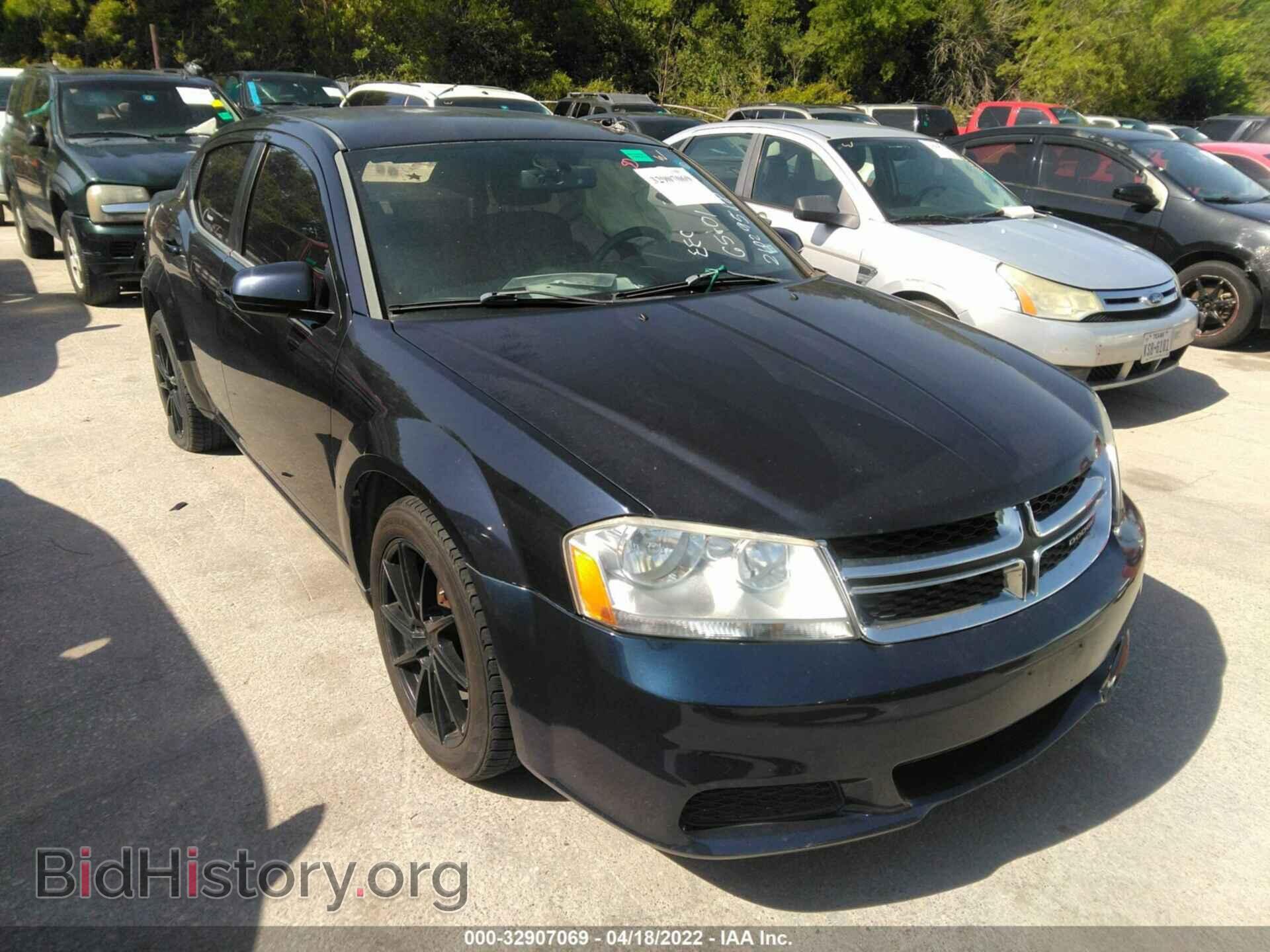 Photo 1C3CDZCB1CN213747 - DODGE AVENGER 2012
