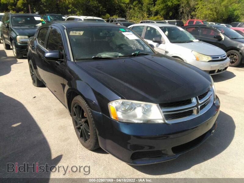 2012 Dodge AVENGER SXT (VIN 1C3CDZCB1CN213747) — photo 1 of 11, IAAI