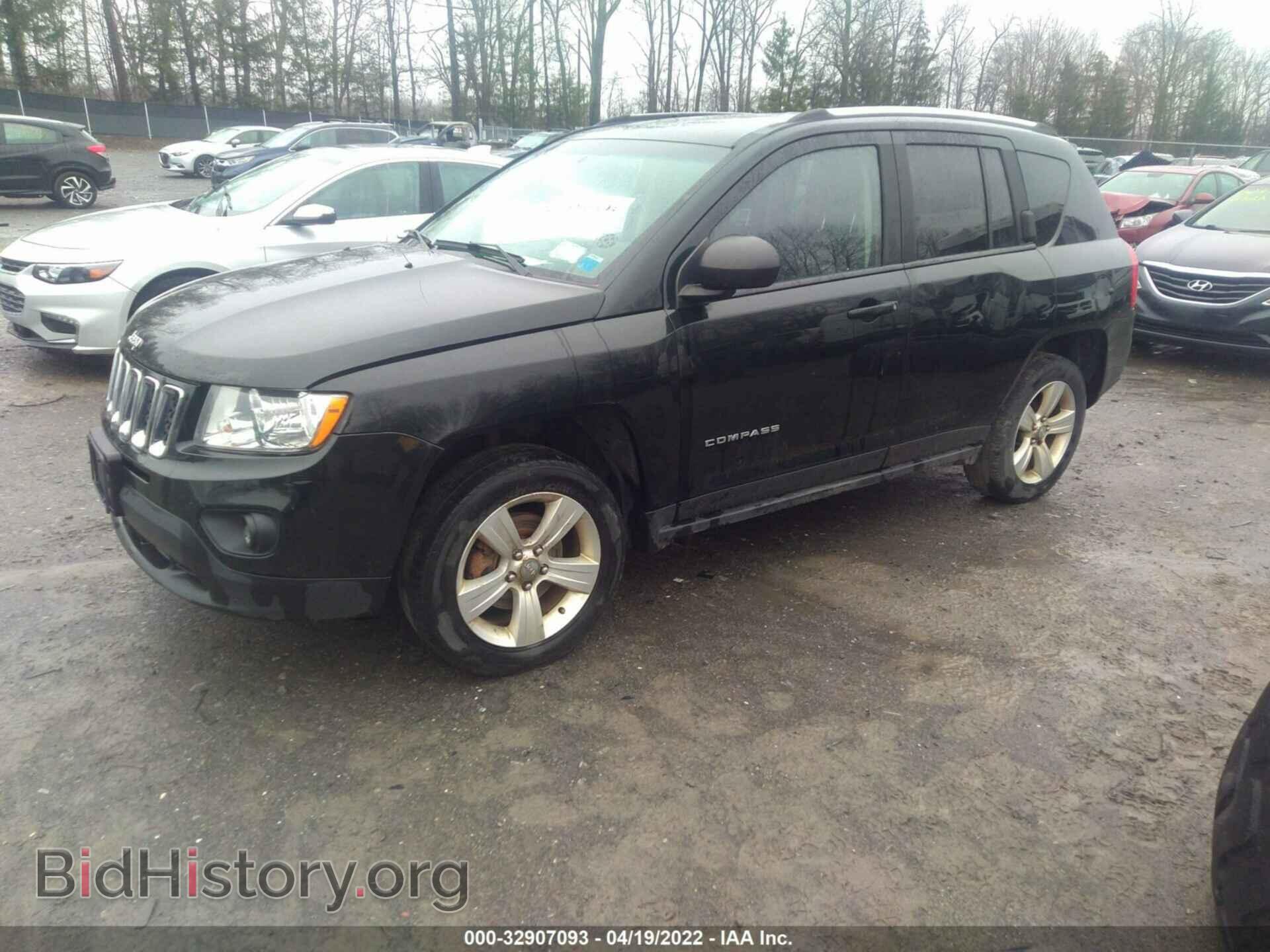 2013 JEEP COMPASS - VIN: 1C4NJDEB6DD164307 - Фото 2