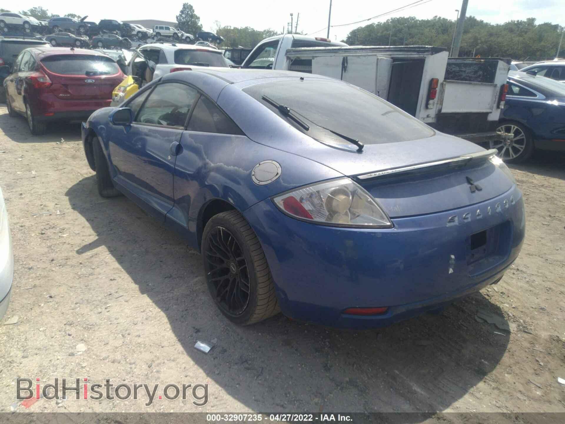 2006 MITSUBISHI ECLIPSE - VIN: 4A3AK24F96E039641 - Фото 3
