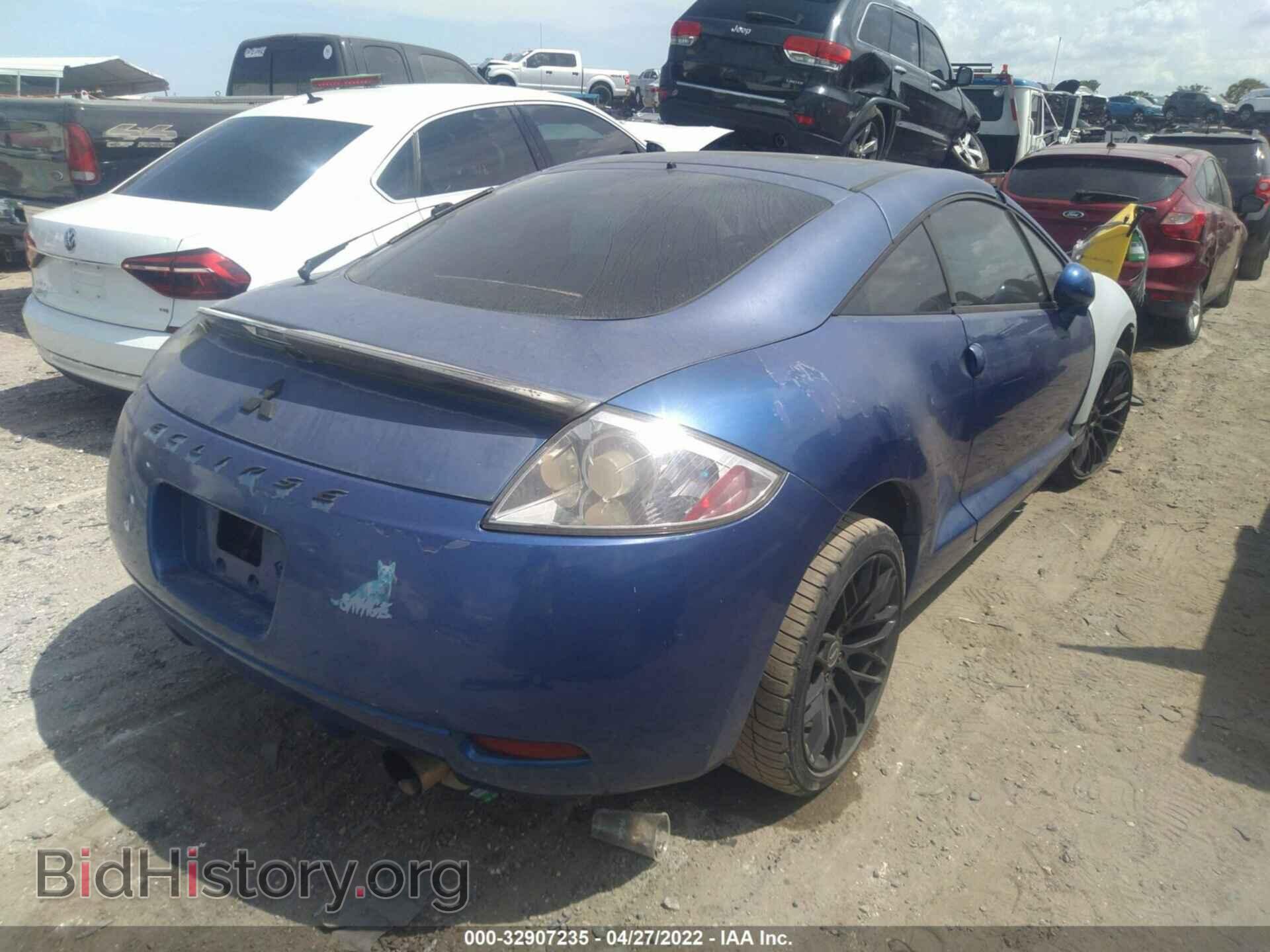 2006 MITSUBISHI ECLIPSE - VIN: 4A3AK24F96E039641 - Фото 4