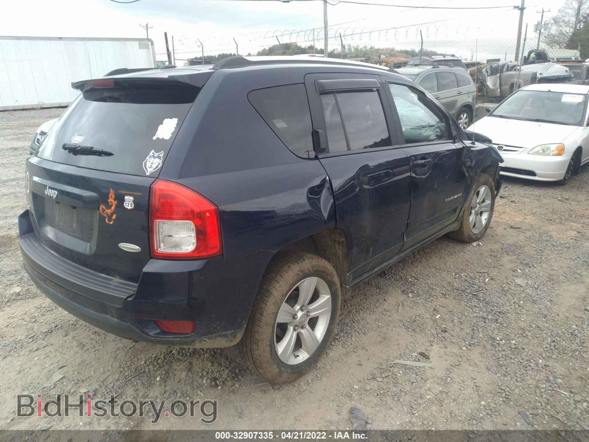 2012 JEEP COMPASS - VIN: 1C4NJDEB4CD659622 - Фото 4