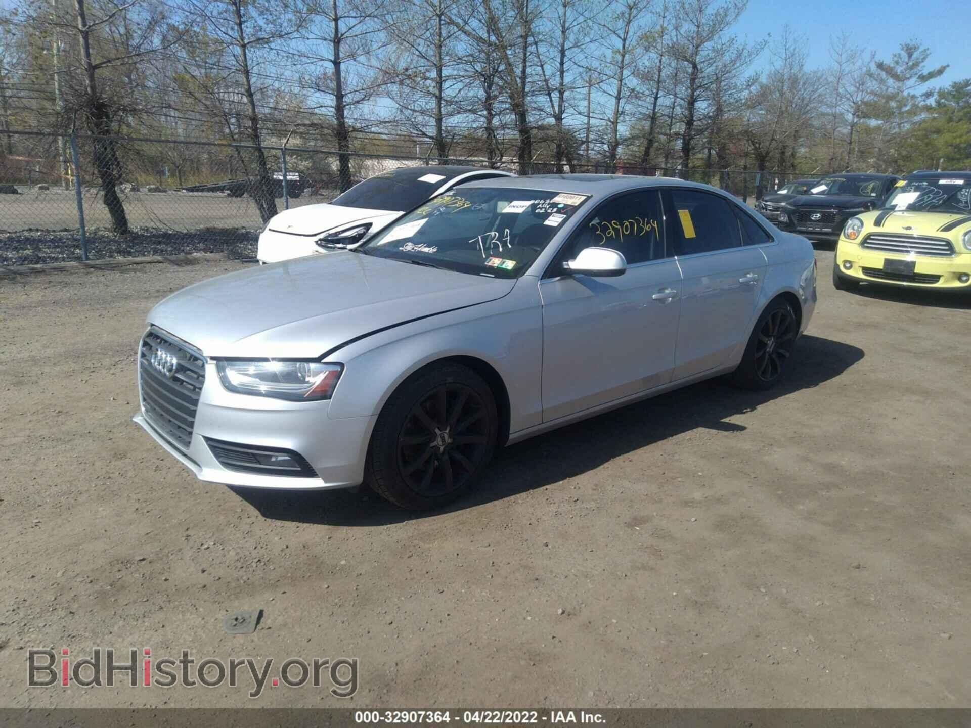 2013 AUDI A4 - VIN: WAUFFAFL8DN006358 - Photo 2