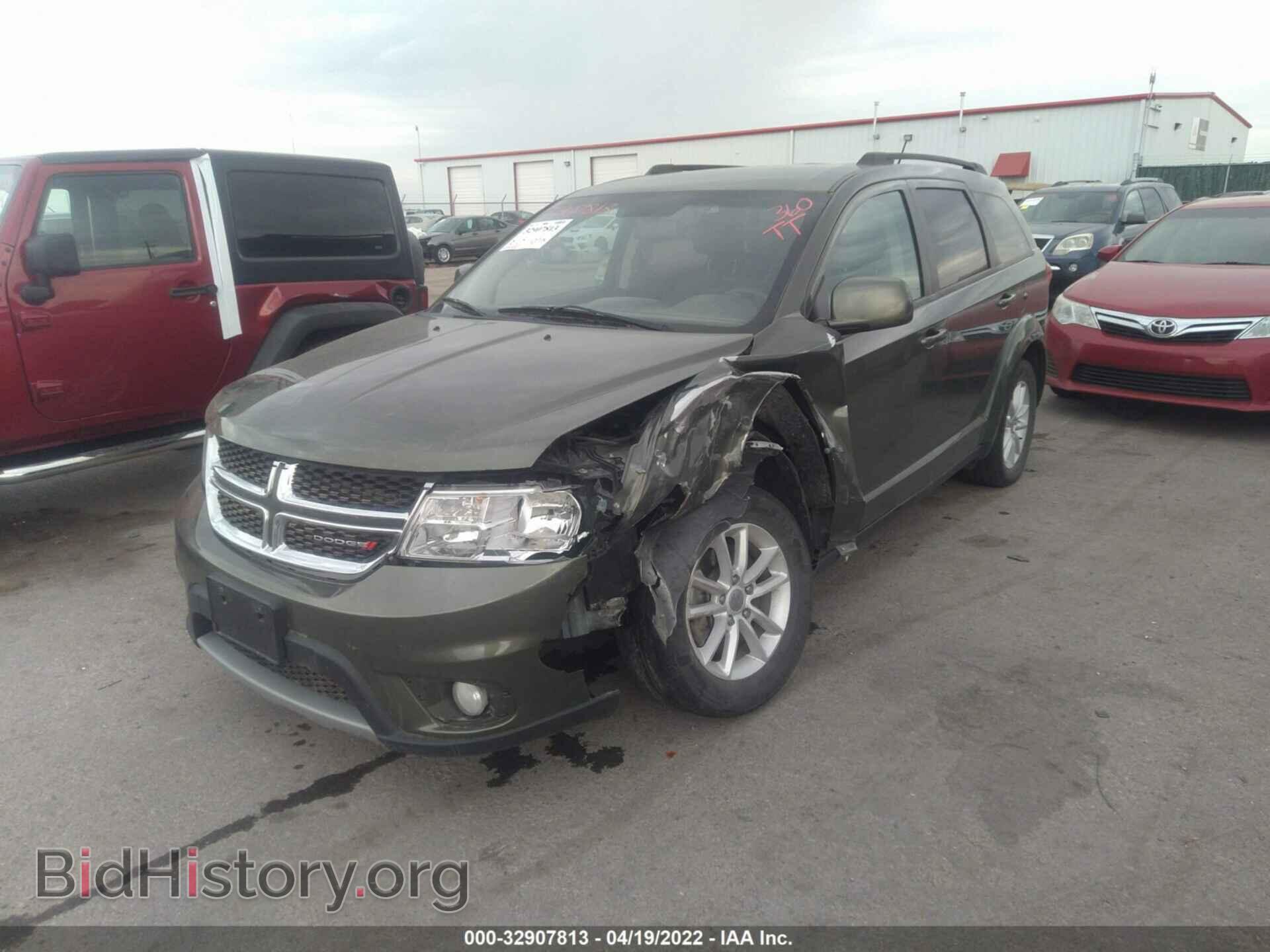 2016 DODGE JOURNEY - VIN: 3C4PDCBB9GT158417 - Фото 2