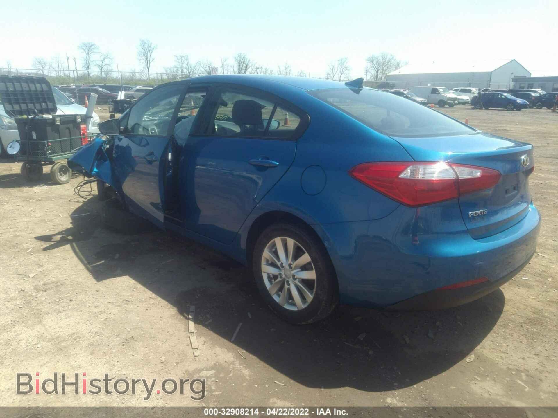 2014 KIA FORTE - VIN: KNAFX4A66E5234506 - Фото 3