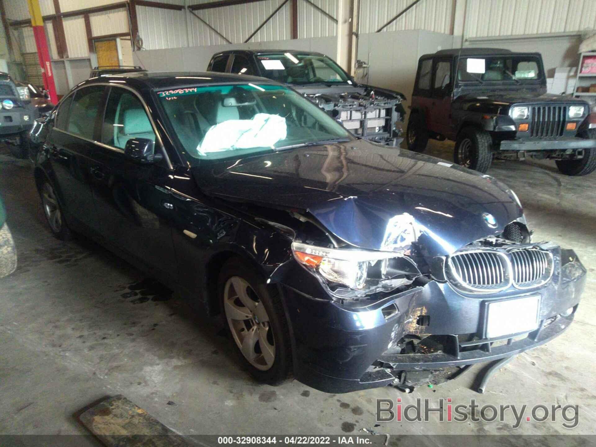 Photo WBANE73577CM56946 - BMW 5 SERIES 2007