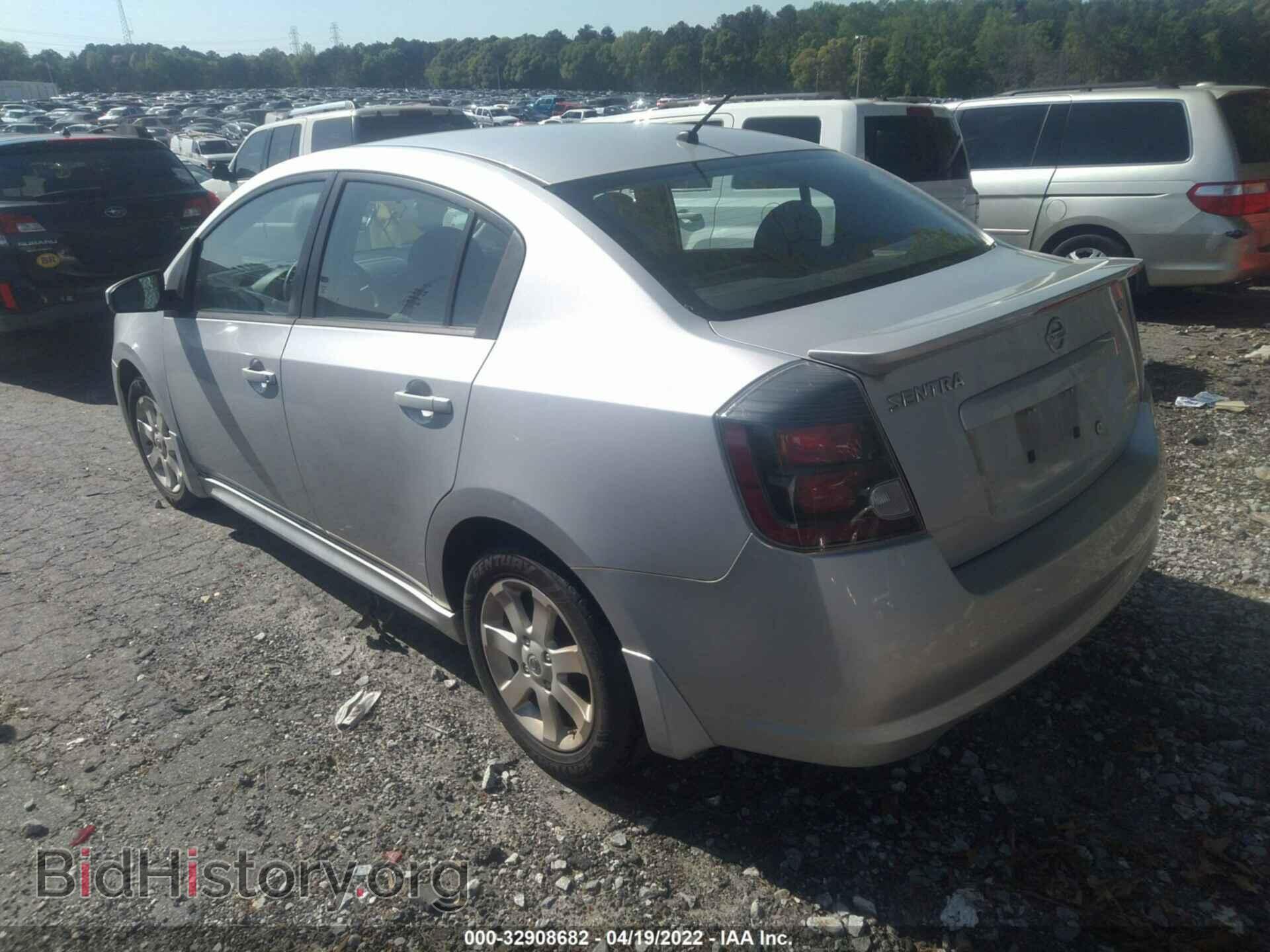2012 NISSAN SENTRA - VIN: 3N1AB6AP0CL754751 - Фото 3