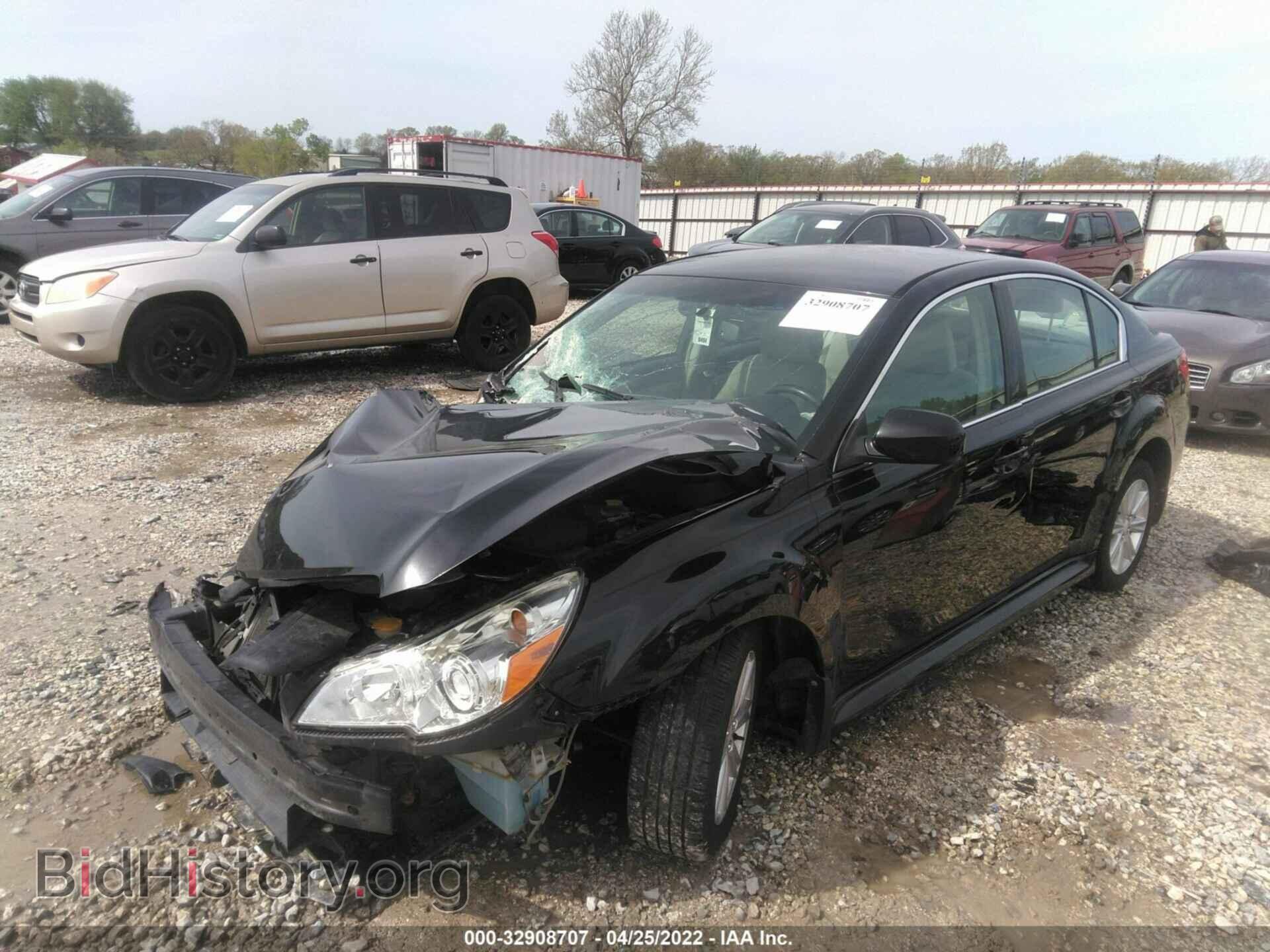 2012 SUBARU LEGACY - VIN: 4S3BMCB68C3030883 - Фото 2