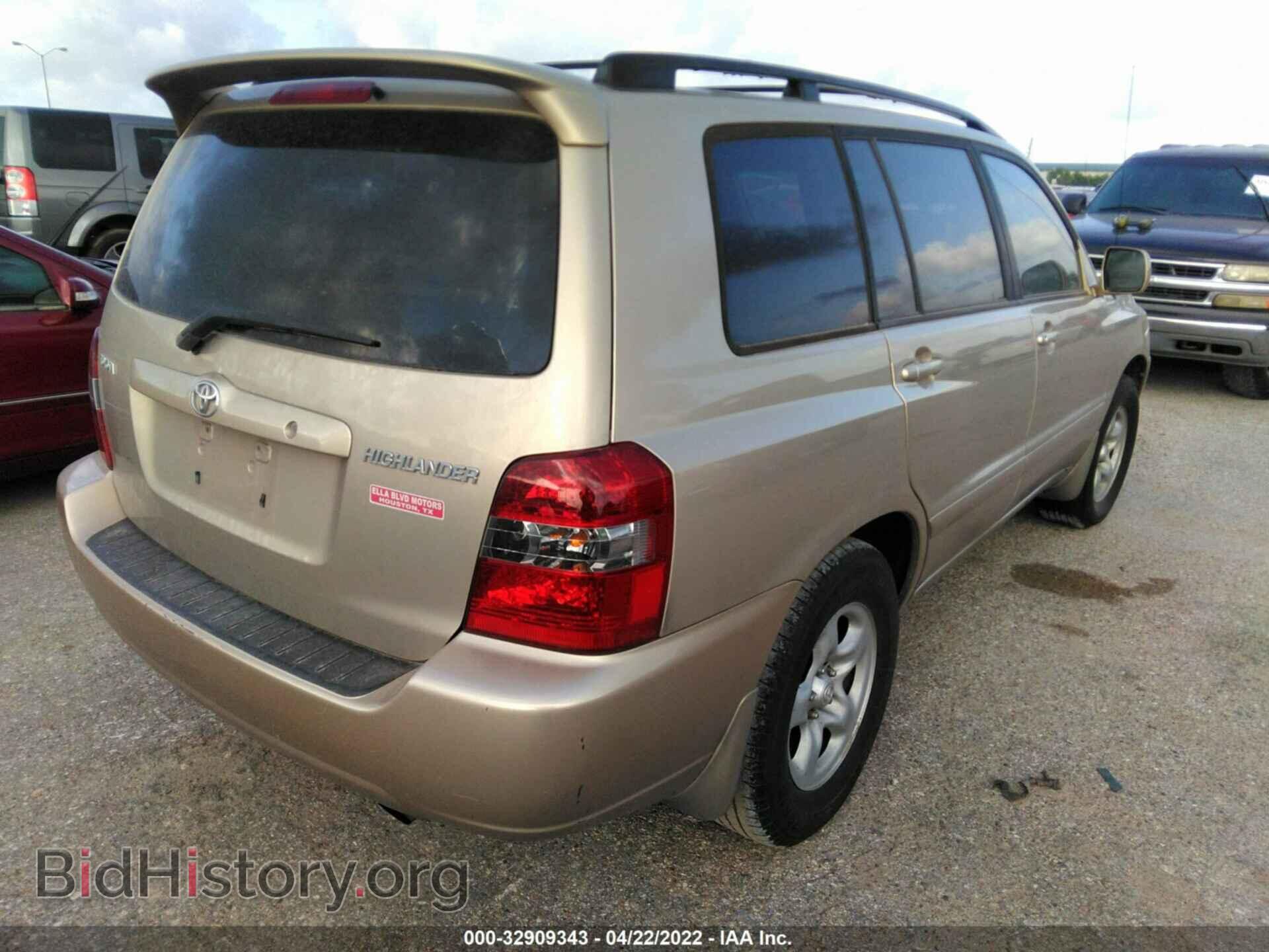 2007 TOYOTA HIGHLANDER - VIN: JTEDD21A070166596 - Фото 4
