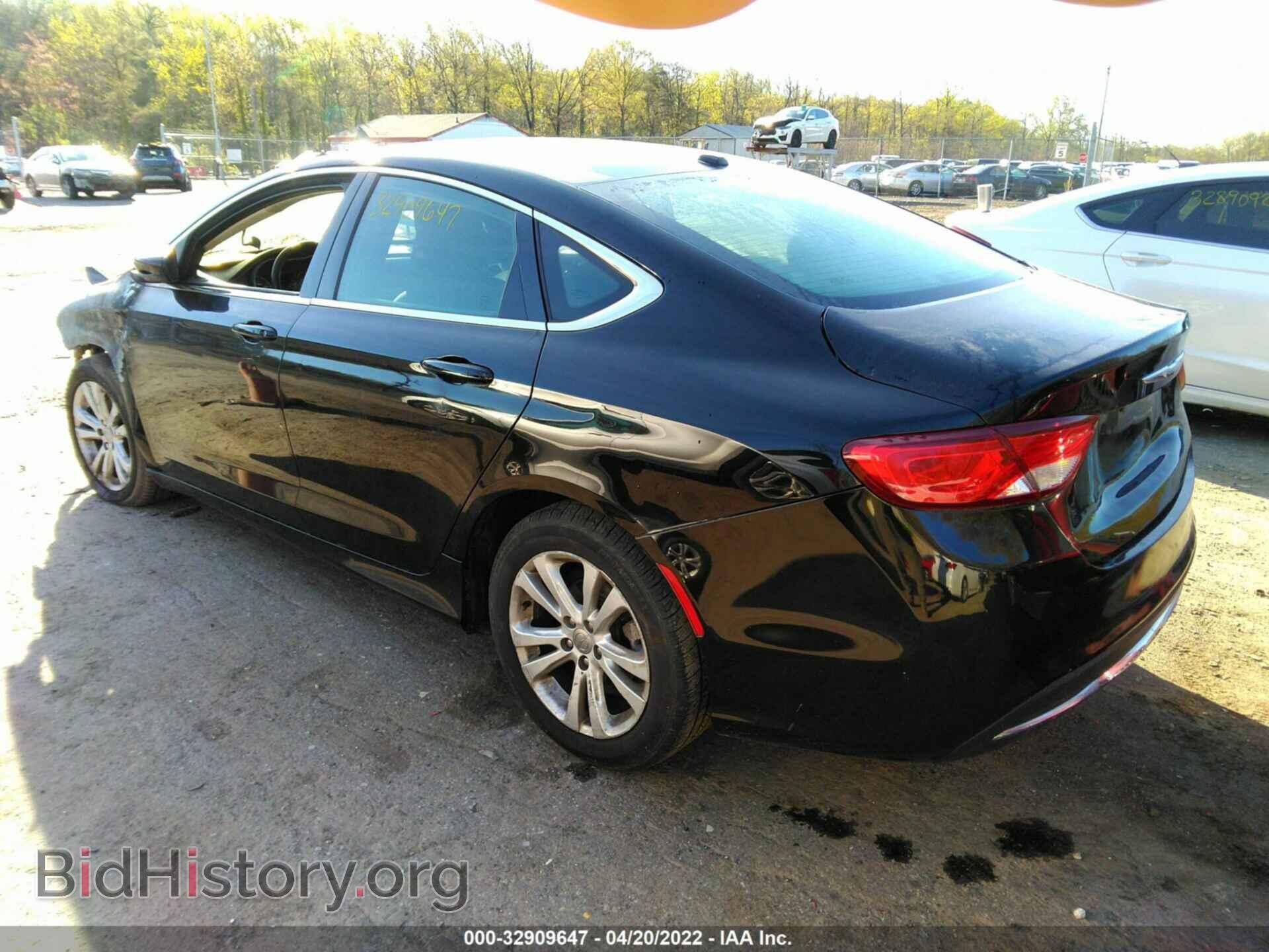 2015 CHRYSLER 200 - VIN: 1C3CCCAB2FN696169 - Фото 3