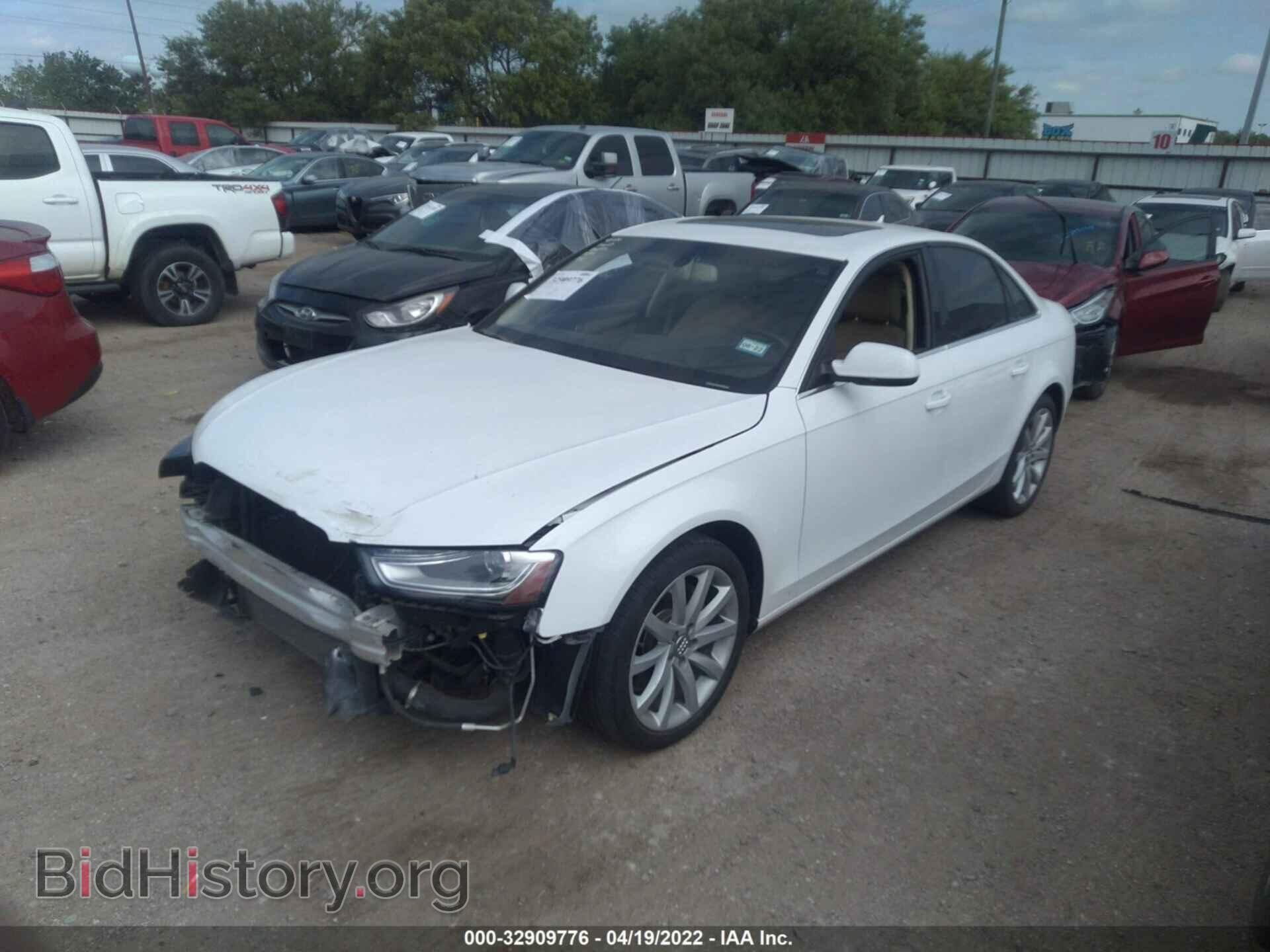 2013 AUDI A4 - VIN: WAUFFAFL4DN050938 - Фото 2