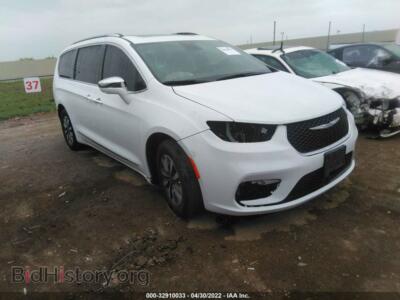 2021 Chrysler PACIFICA Hybrid Limited, белый — VIN 2C4RC1S73MR536466, IAAI