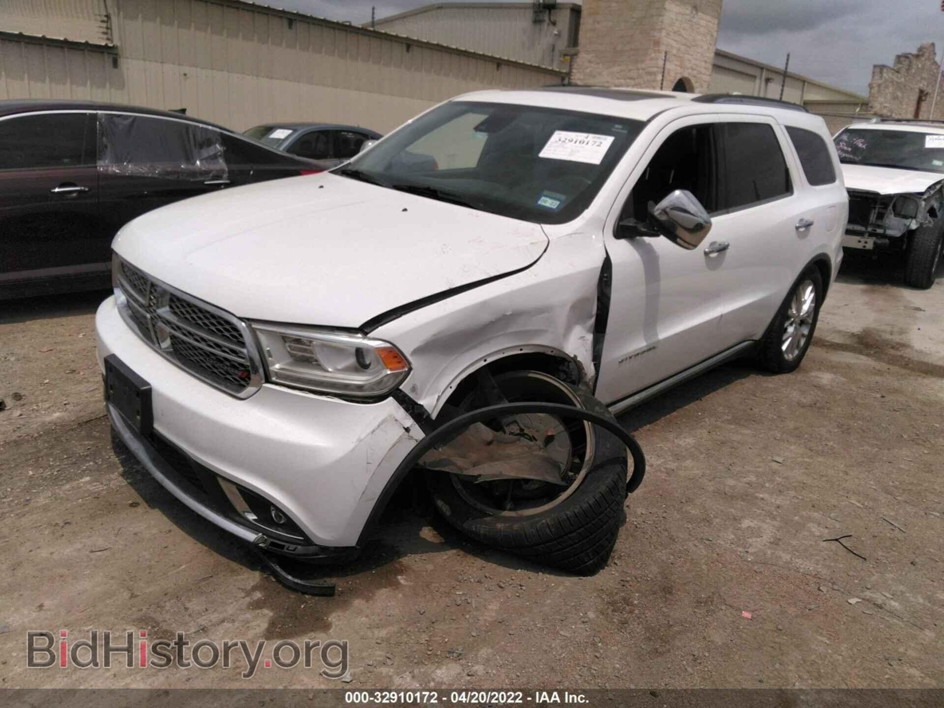2014 DODGE DURANGO - VIN: 1C4RDHEG0EC382830 - Photo 2