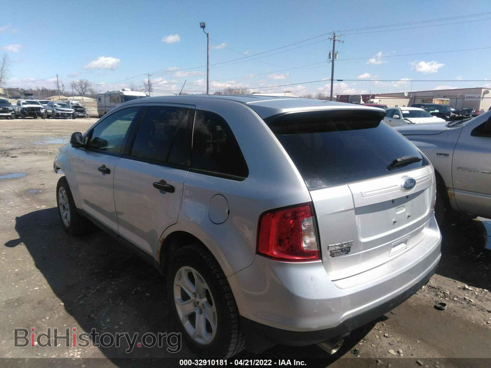 2013 FORD EDGE - VIN: 2FMDK4GCXDBB74225 - Фото 3