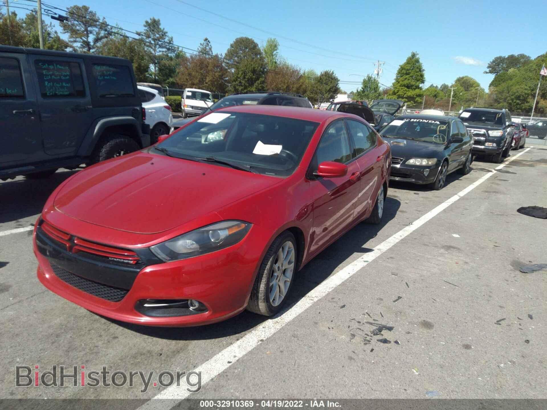 2013 DODGE DART - VIN: 1C3CDFBH8DD698903 - Фото 2