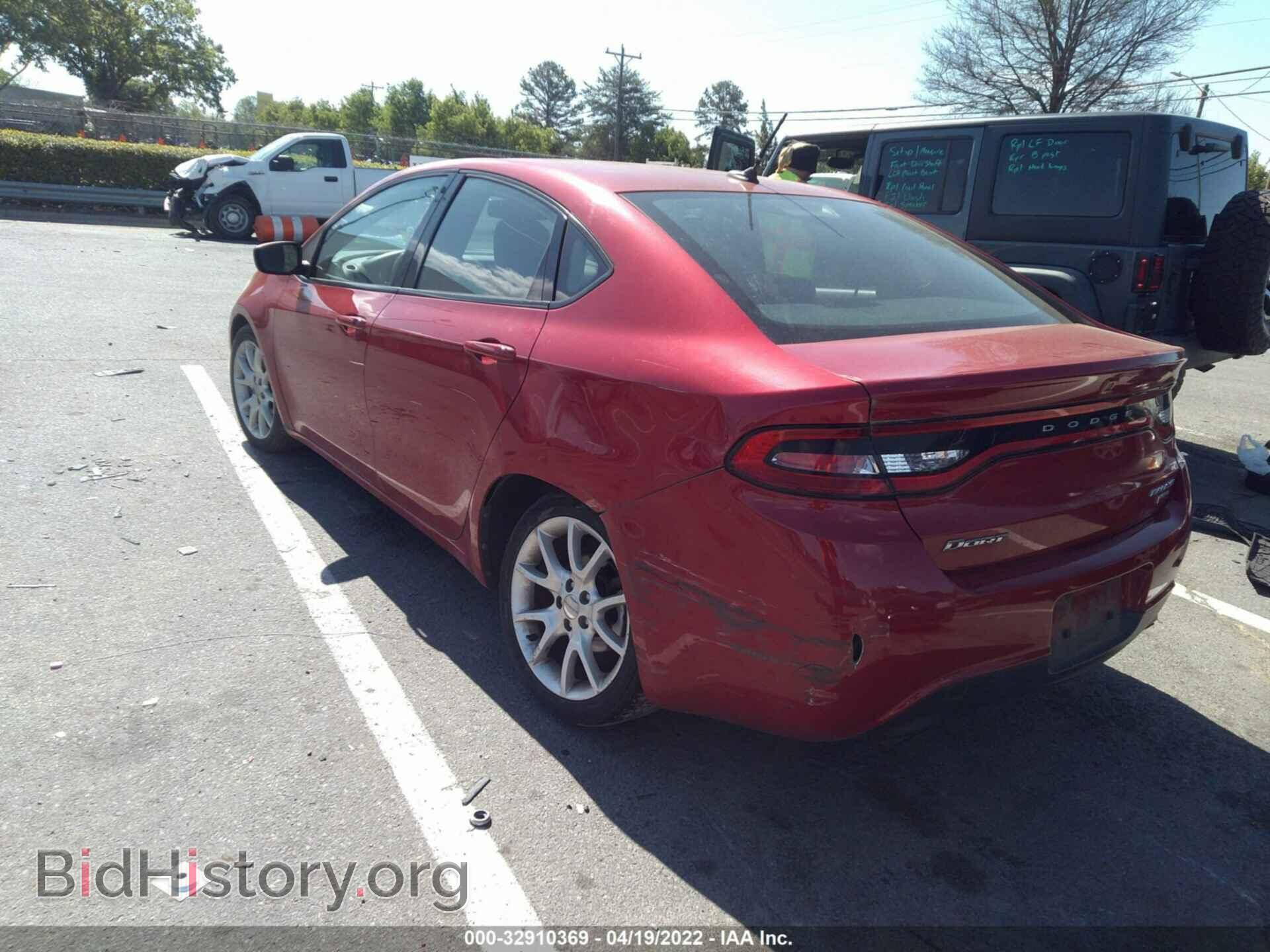 2013 DODGE DART - VIN: 1C3CDFBH8DD698903 - Фото 3