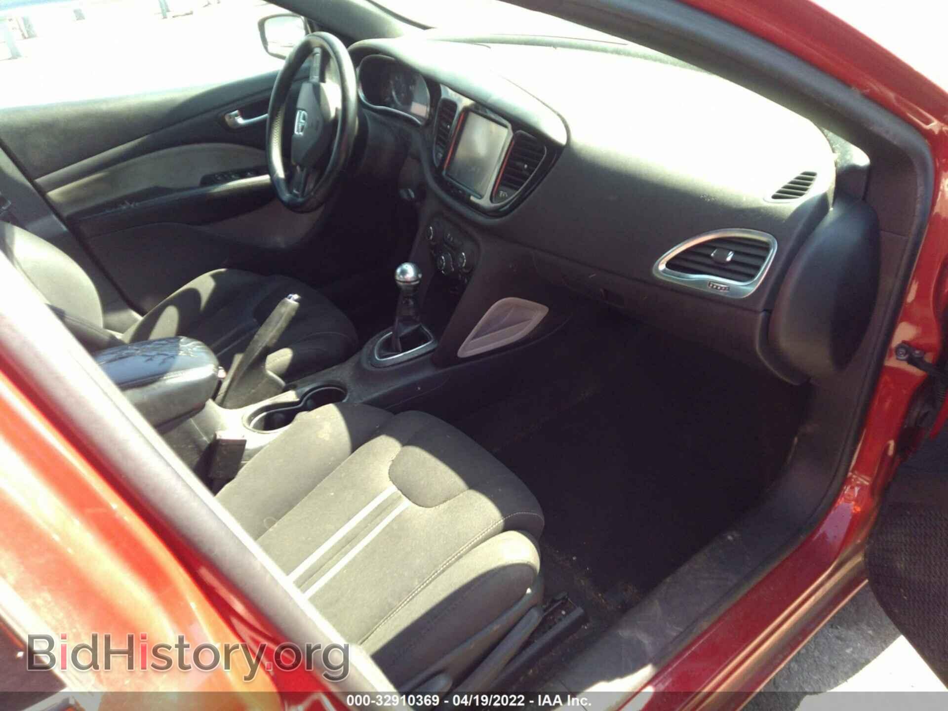 2013 DODGE DART - VIN: 1C3CDFBH8DD698903 - Фото 5