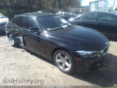 2015 BMW 3 SERIES 328i, черный — VIN WBA3A5C52FF607096, IAAI