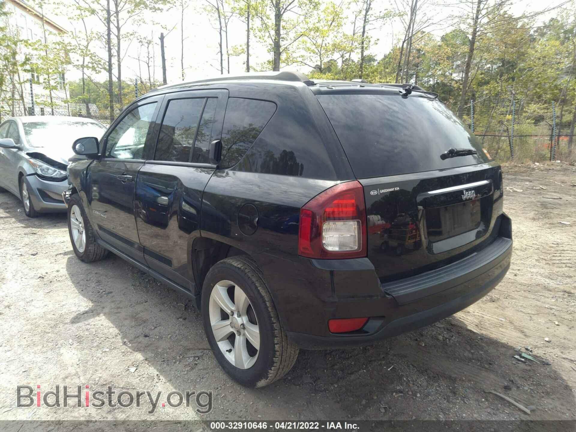 2016 JEEP COMPASS - VIN: 1C4NJCEA9GD648221 - Фото 3
