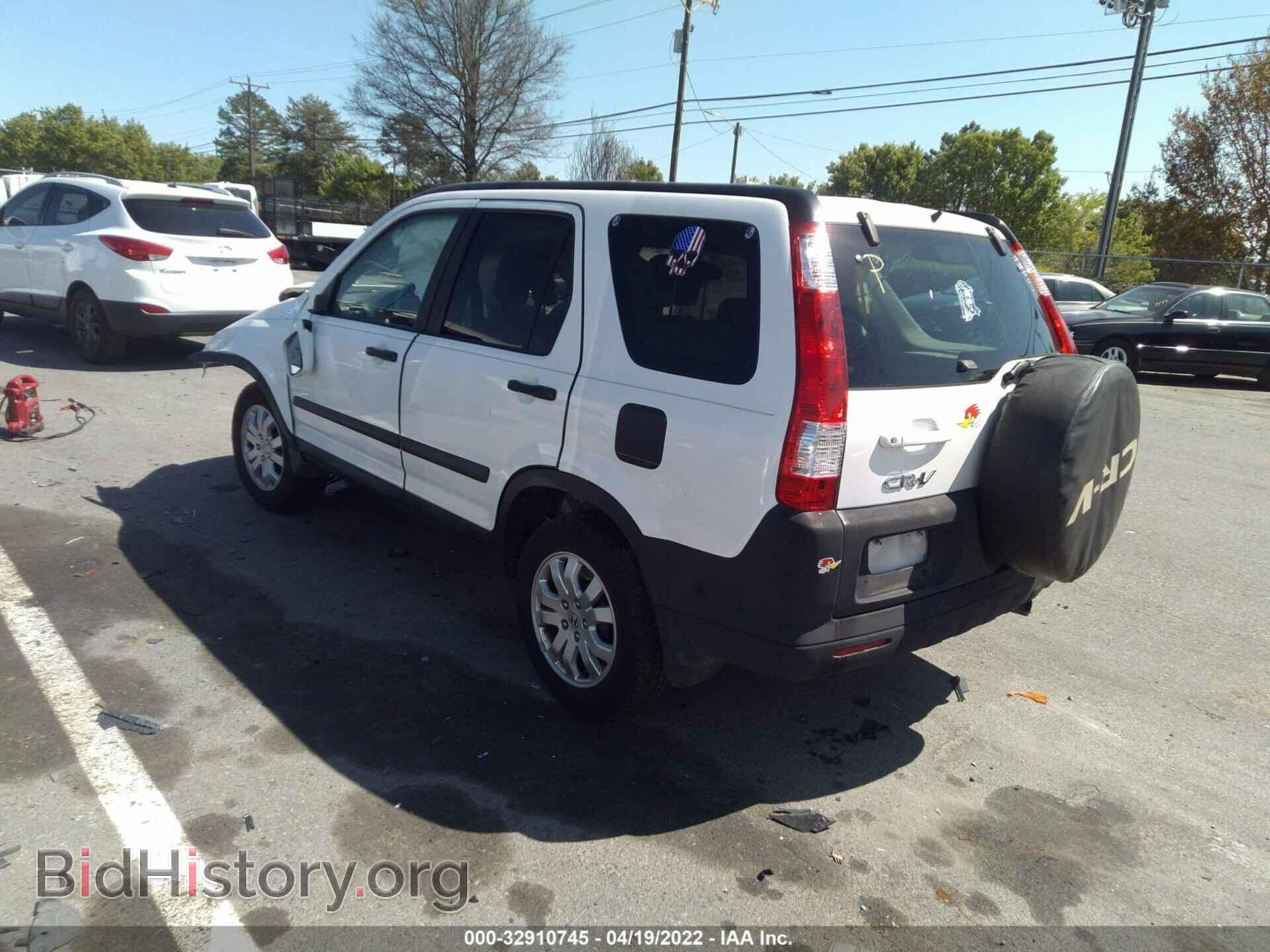 2006 HONDA CR-V - VIN: SHSRD78886U411163 - Фото 3