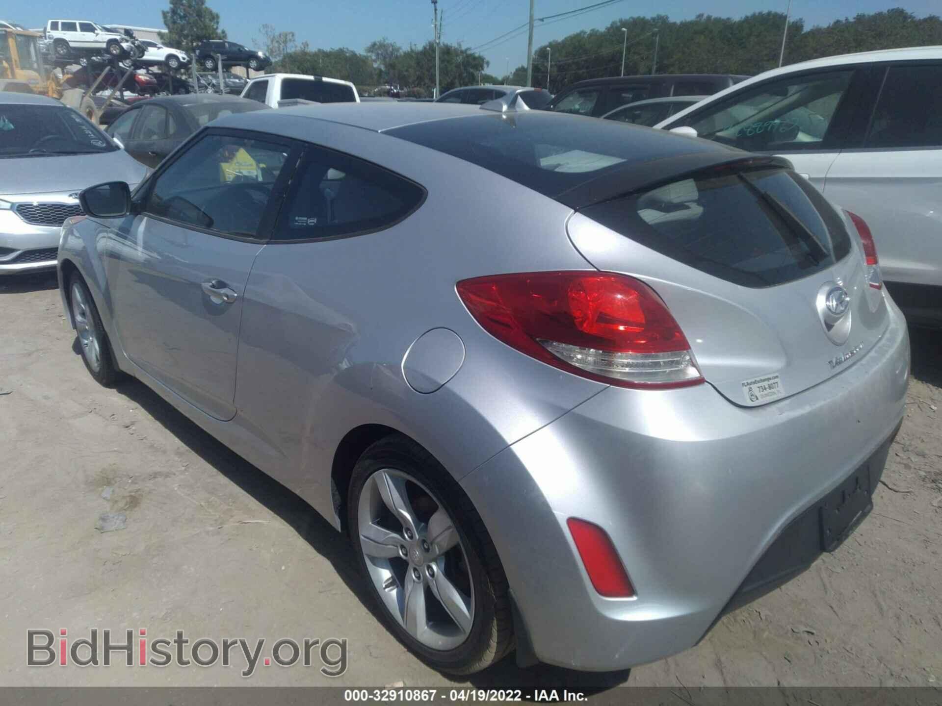 2012 HYUNDAI VELOSTER - VIN: KMHTC6AD5CU069932 - Фото 3
