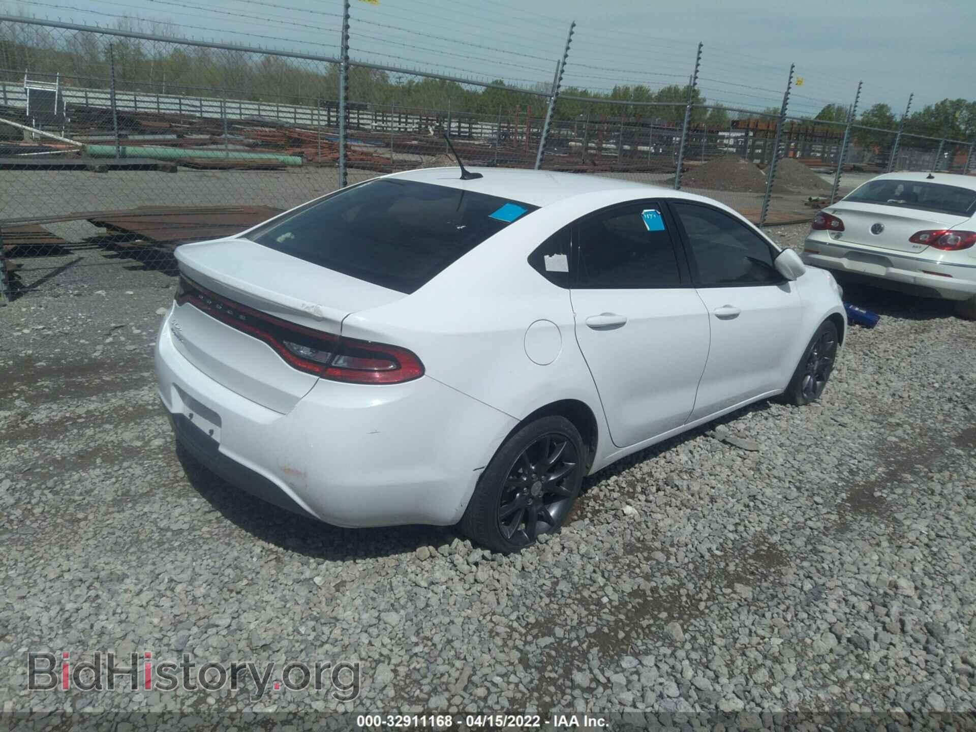 2016 DODGE DART - VIN: 1C3CDFAA5GD736628 - Photo 4