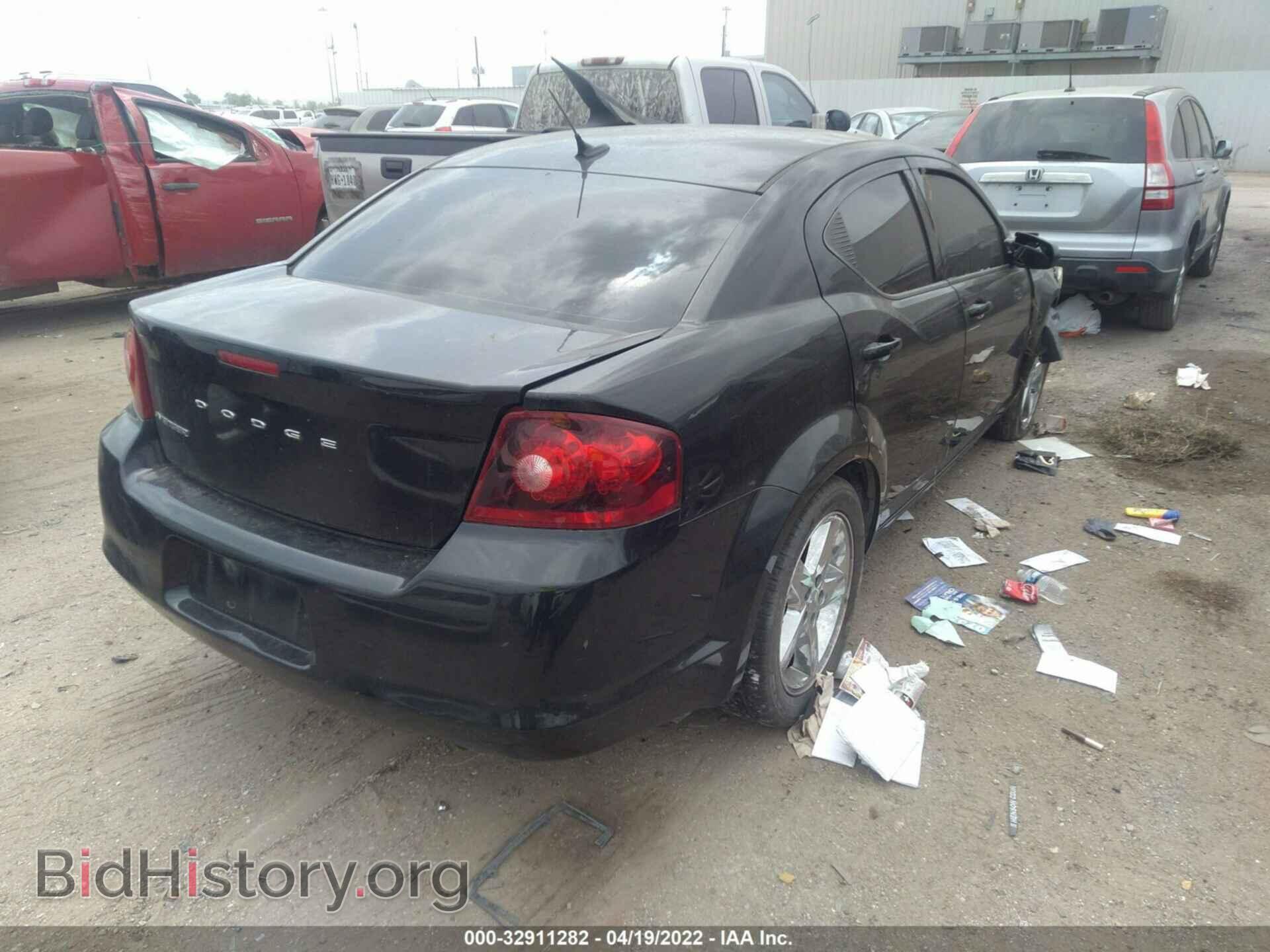 2013 DODGE AVENGER - VIN: 1C3CDZAB8DN688526 - Фото 4