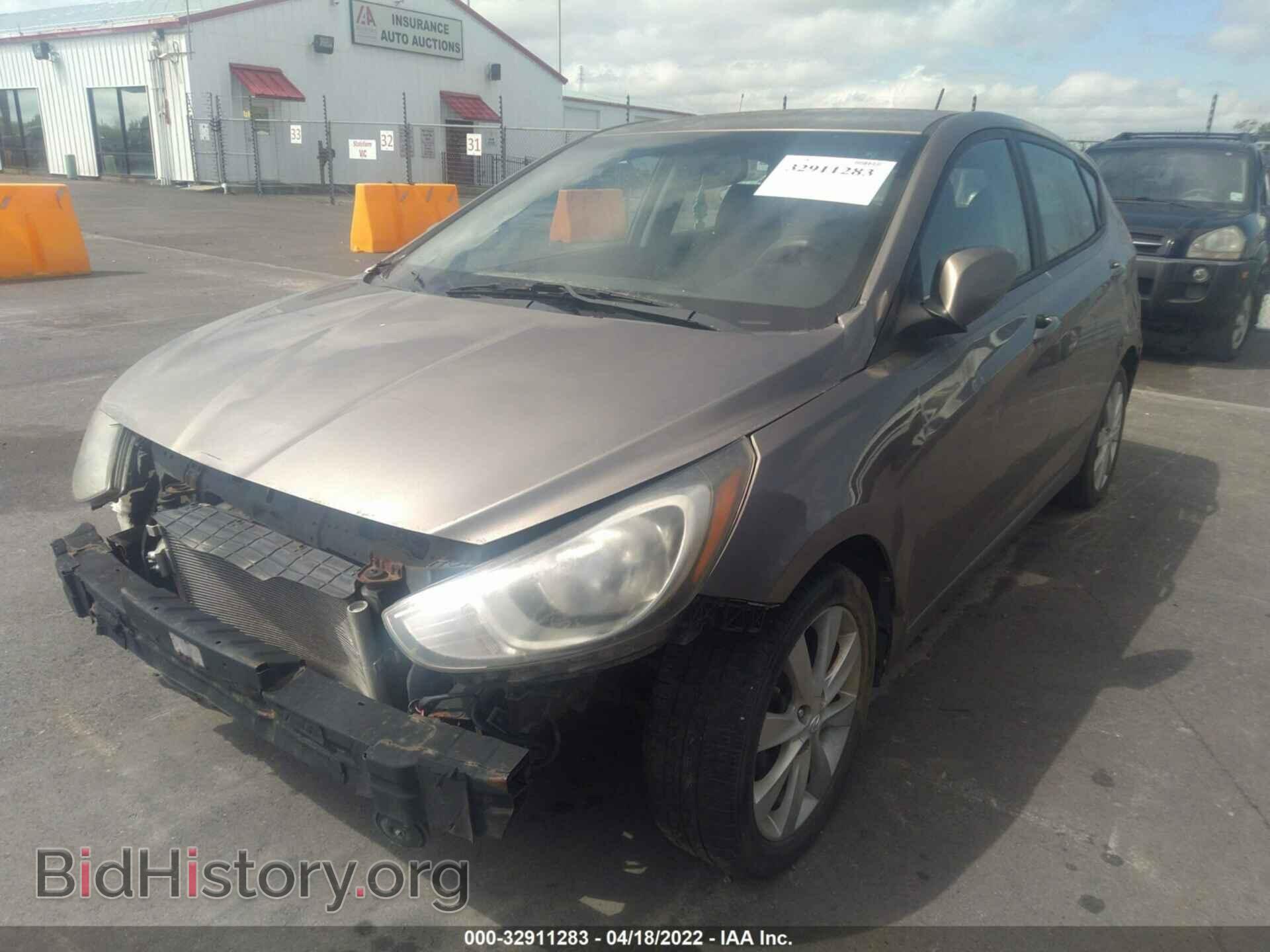 2012 HYUNDAI ACCENT - VIN: KMHCU5AEXCU037428 - Фото 2