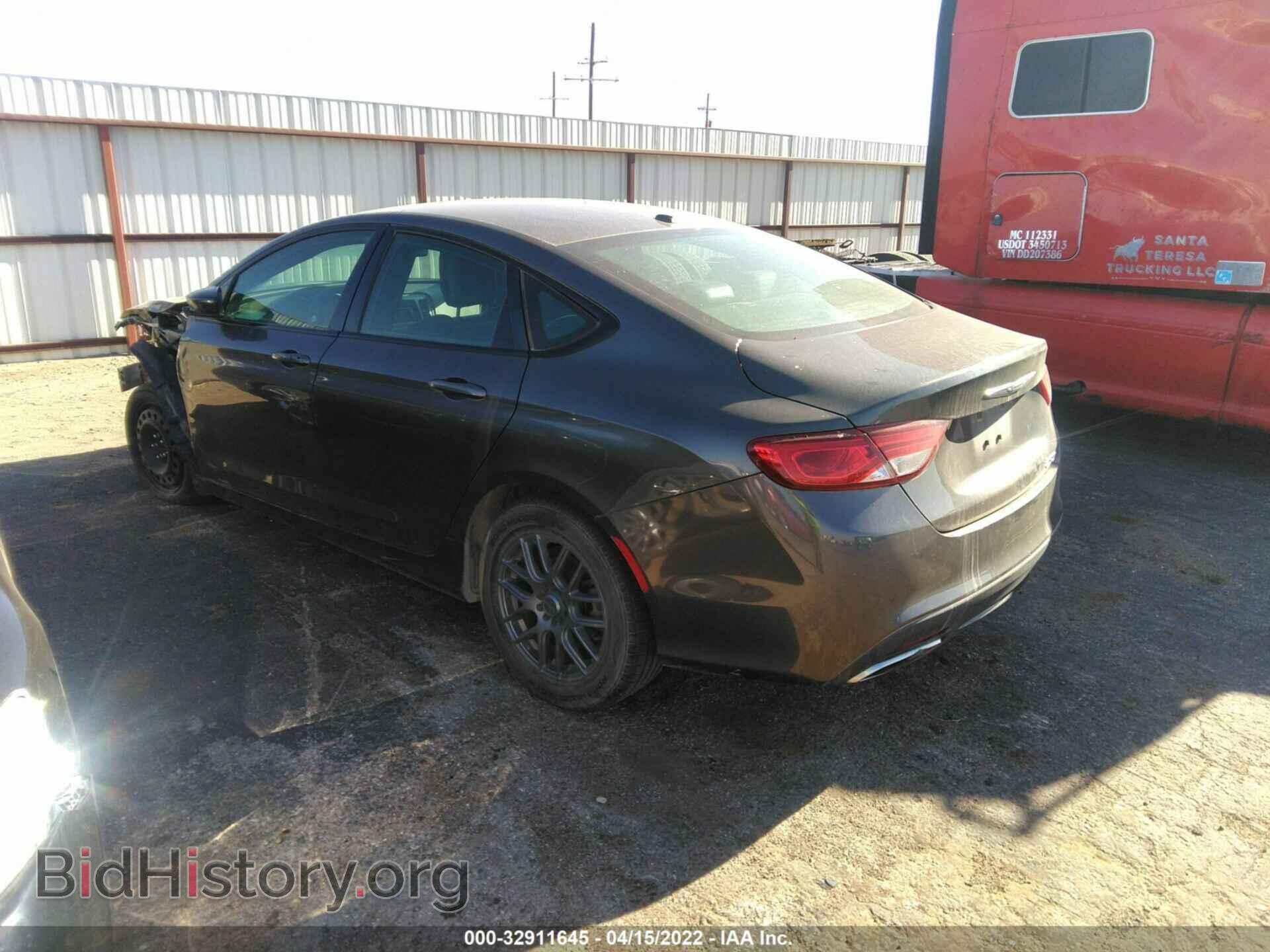 2015 CHRYSLER 200 - VIN: 1C3CCCBB7FN655664 - Фото 3