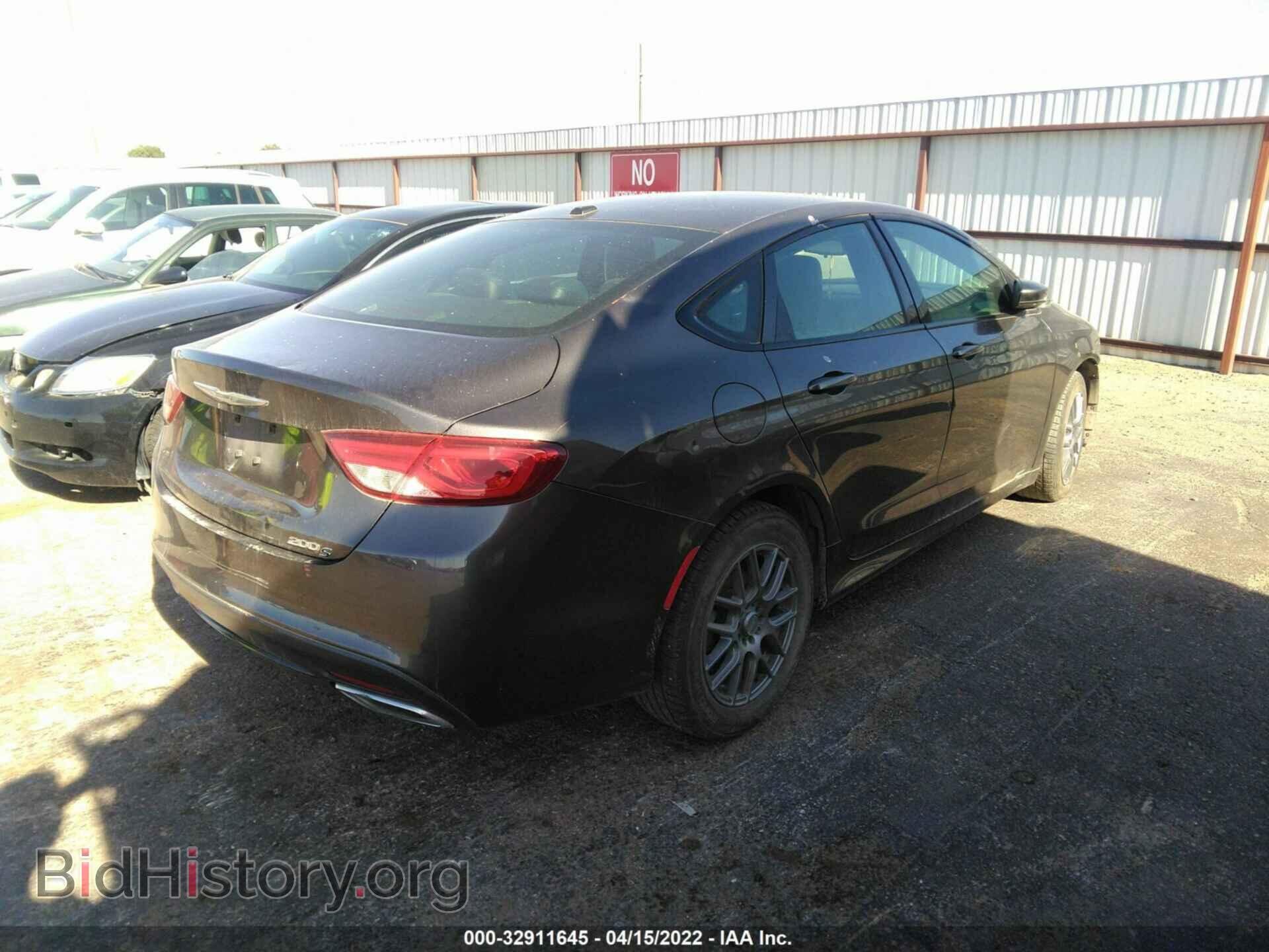 2015 CHRYSLER 200 - VIN: 1C3CCCBB7FN655664 - Фото 4
