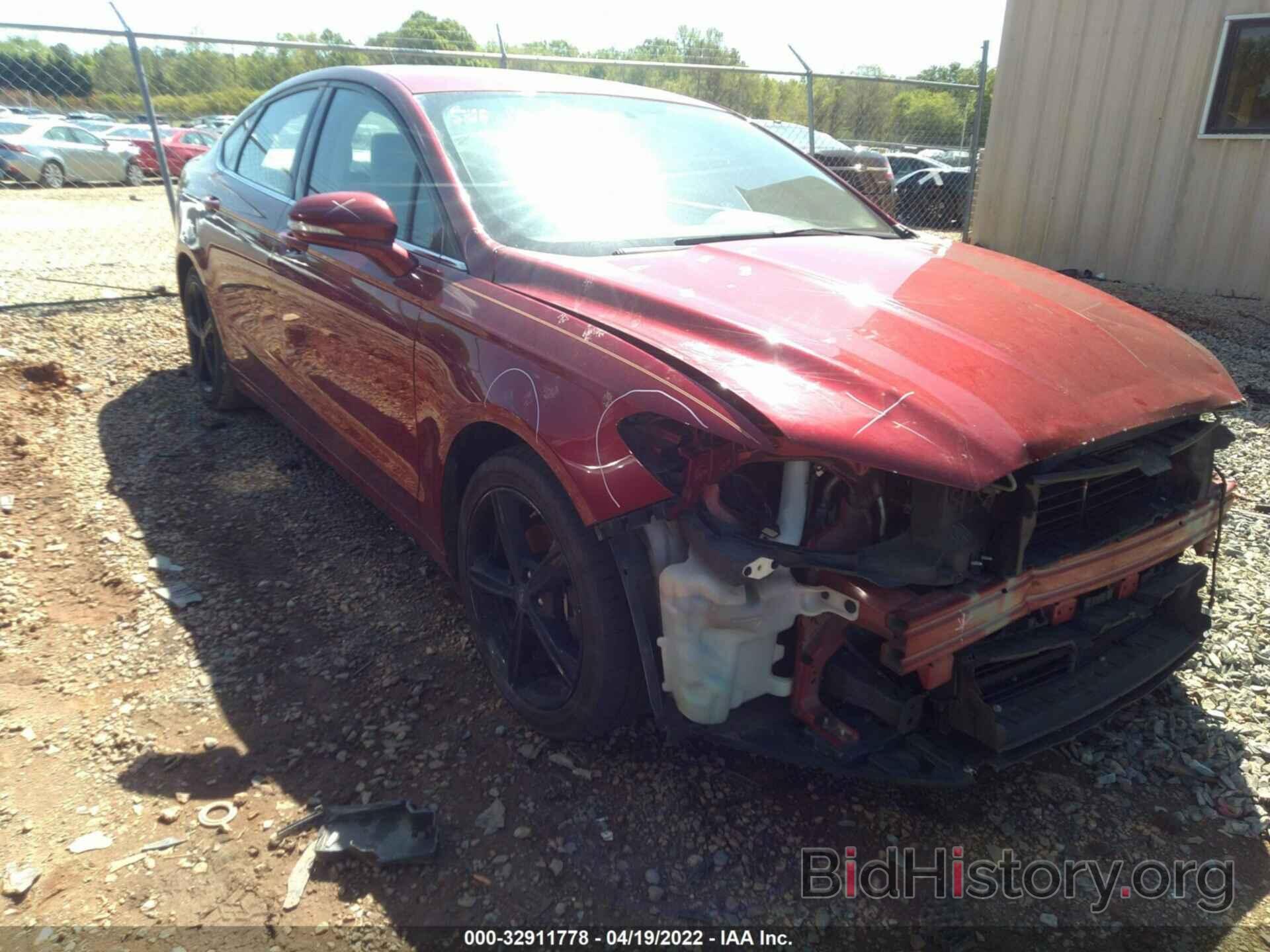 Photo 1FA6P0H72G5108680 - FORD FUSION 2016