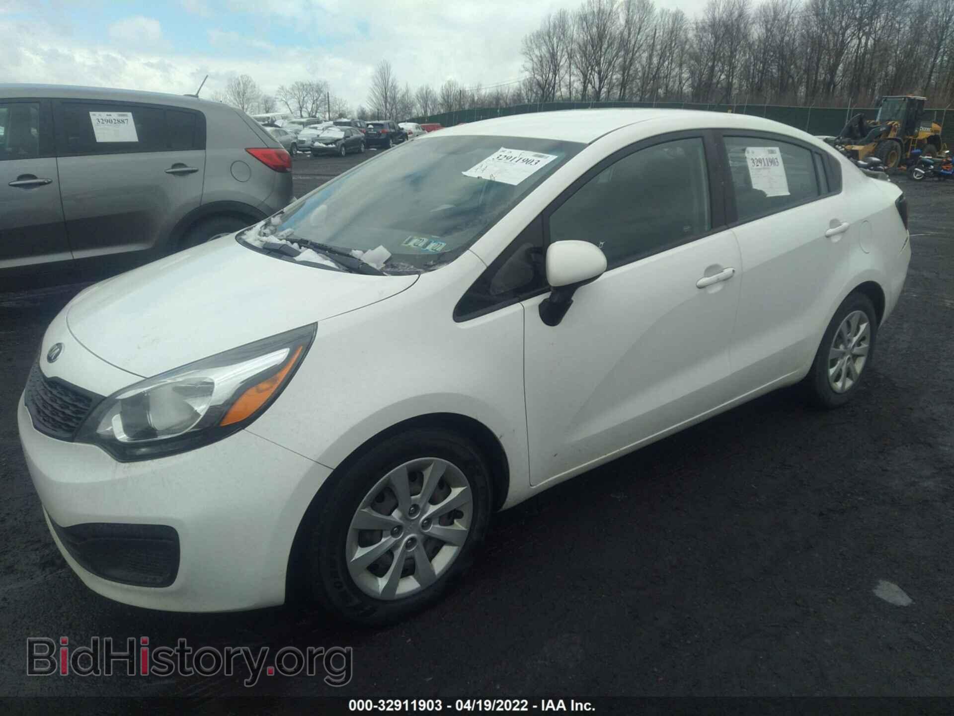 2014 KIA RIO - VIN: KNADM4A38E6332792 - Фото 2