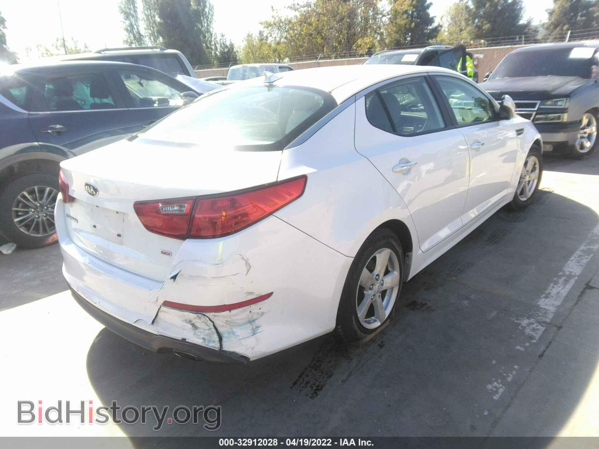 2014 KIA OPTIMA - VIN: KNAGM4A71E5495631 - Фото 4
