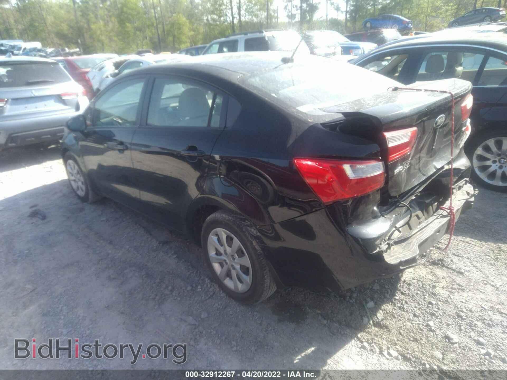 2013 KIA RIO - VIN: KNADM4A39D6156558 - Фото 3