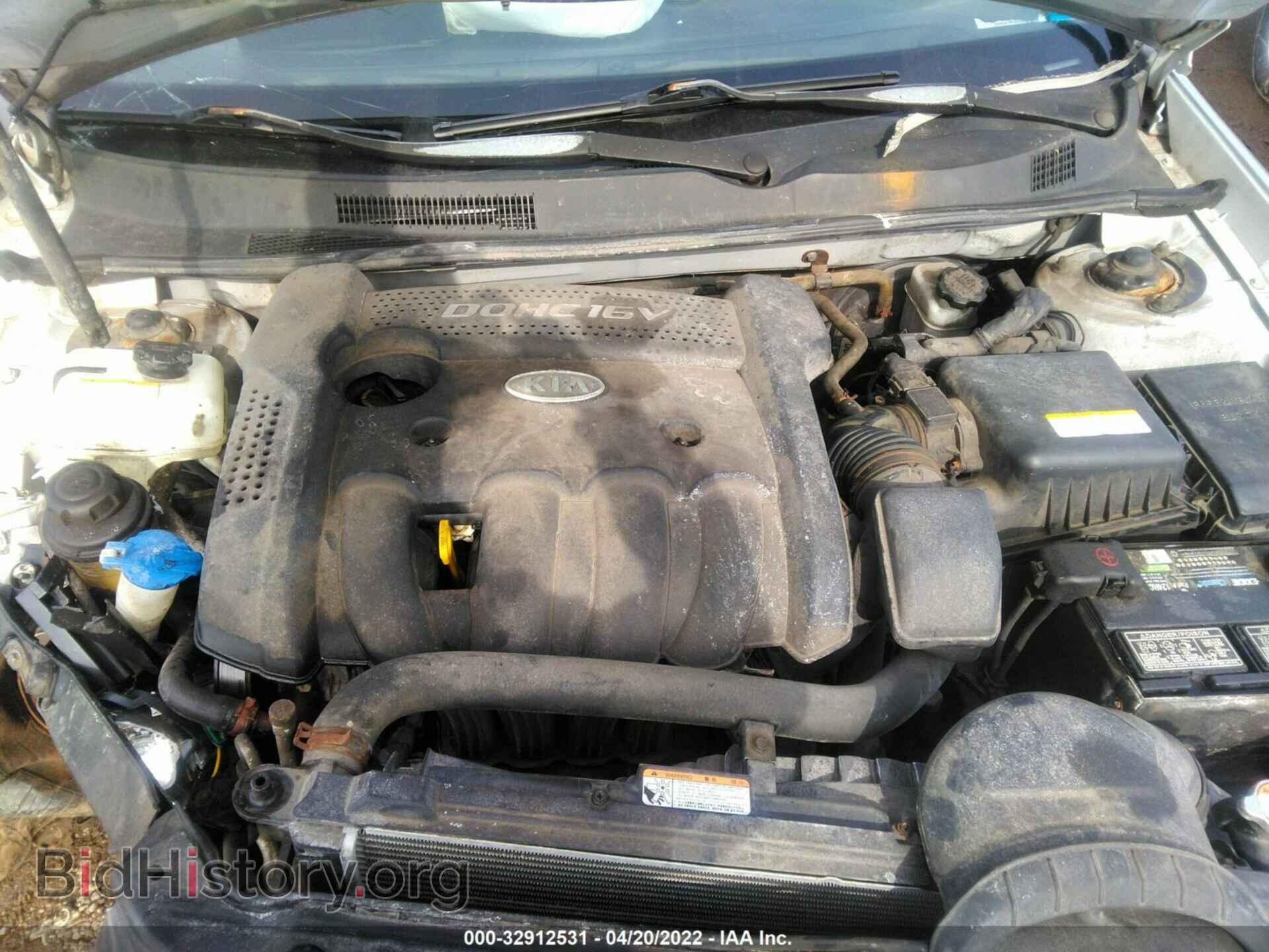 2008 KIA OPTIMA - VIN: KNAGE123685199760 - Фото 10