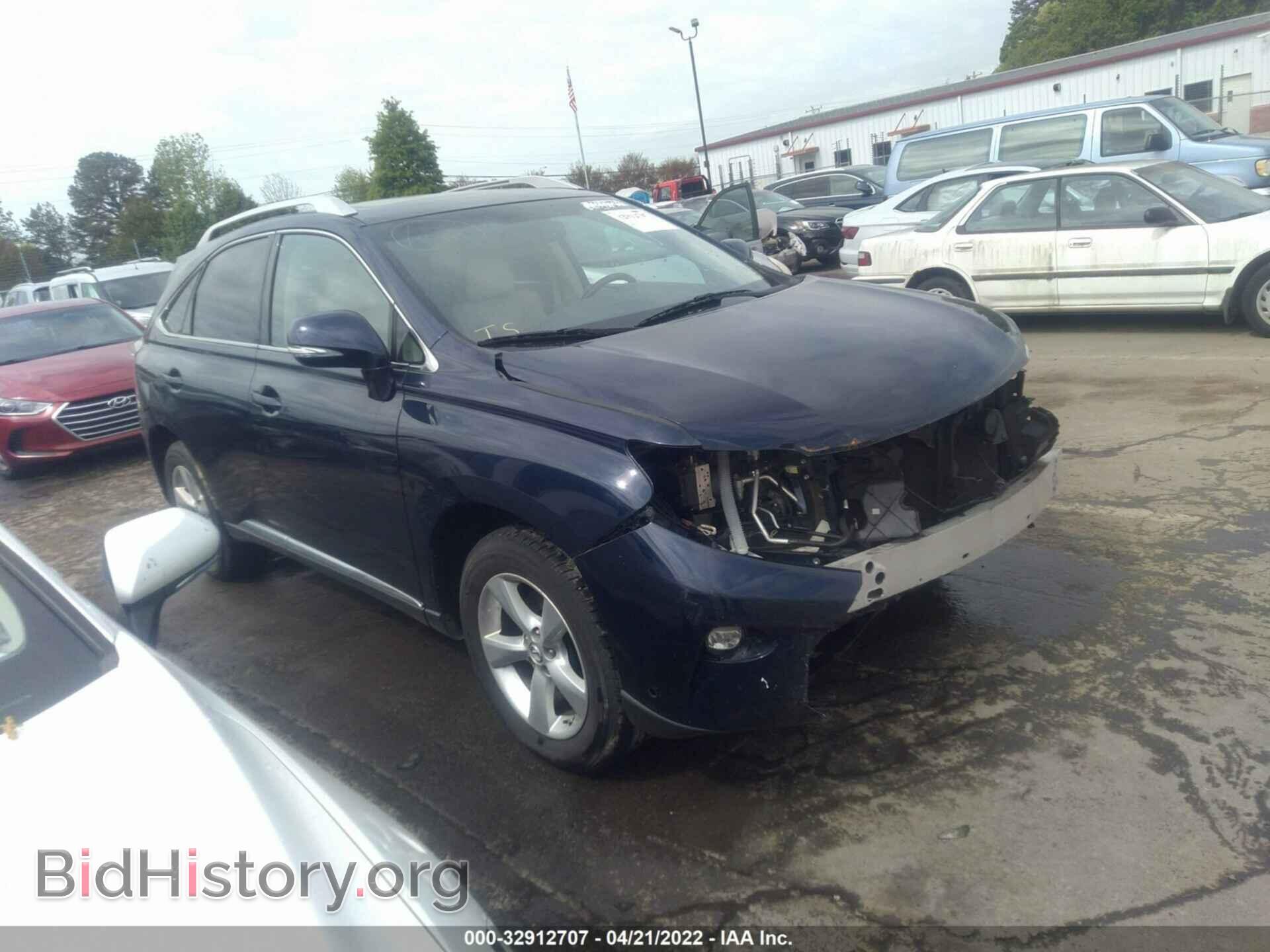 Фотография 2T2BK1BA7FC259948 - LEXUS RX 350 2015