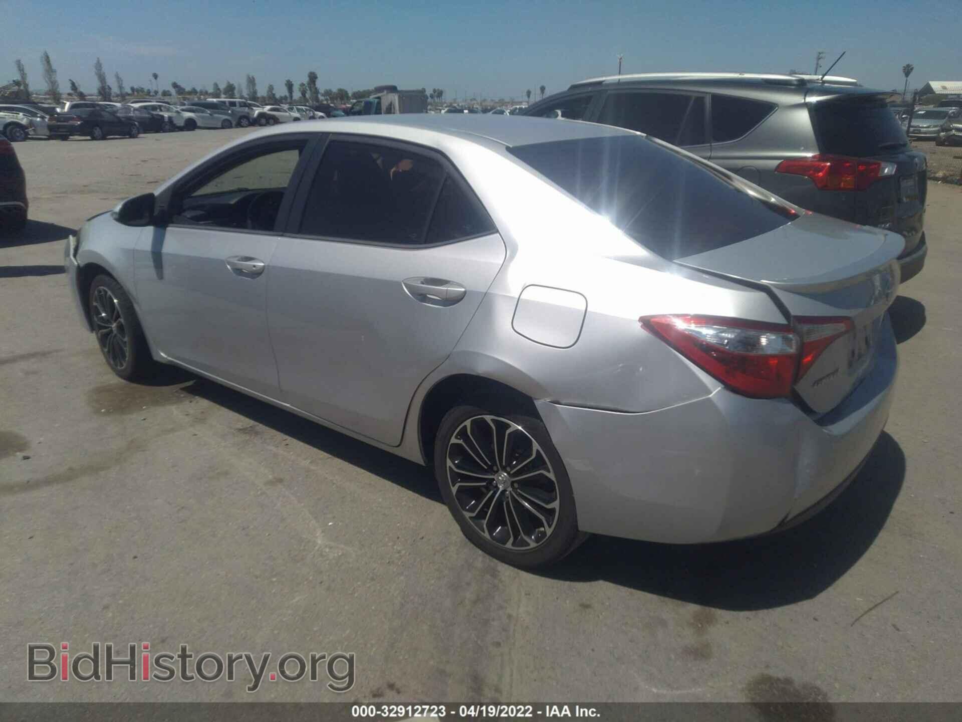 2014 TOYOTA COROLLA - VIN: 2T1BURHE8EC185543 - Фото 3