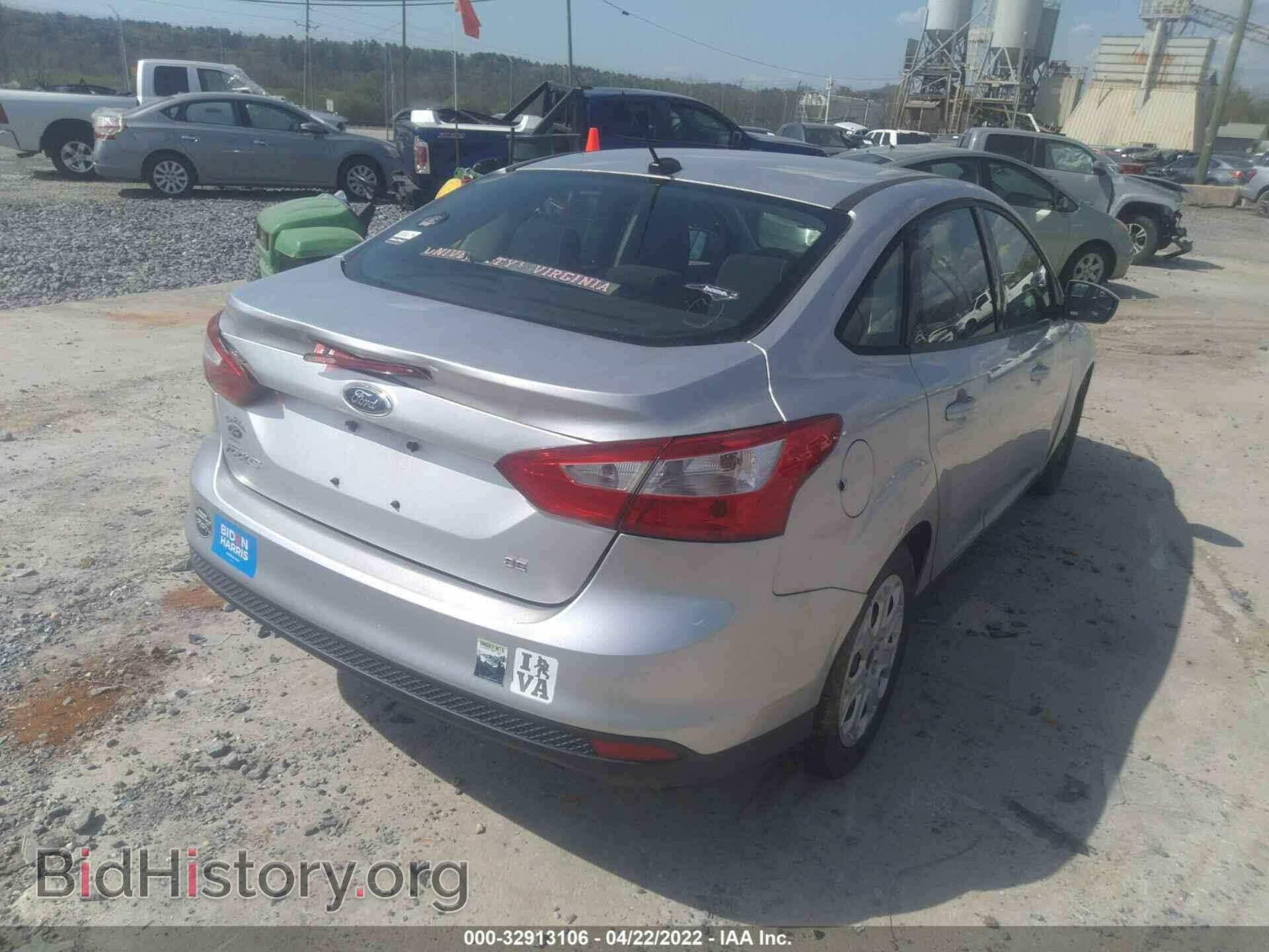 2012 FORD FOCUS - VIN: 1FAHP3F23CL140934 - Фото 4