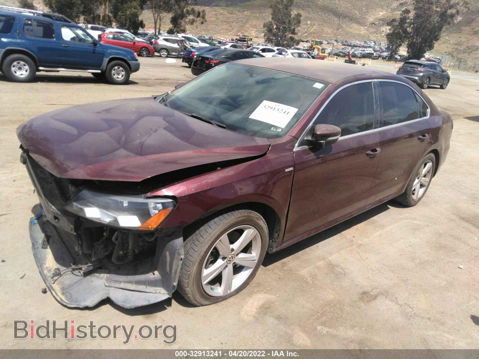 2014 VOLKSWAGEN PASSAT - VIN: 1VWAT7A35EC055107 - Фото 2