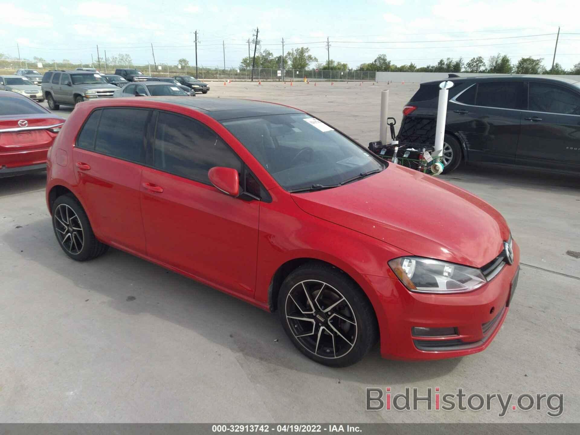 Фотография 3VW2A7AU9FM065223 - VOLKSWAGEN GOLF 2015