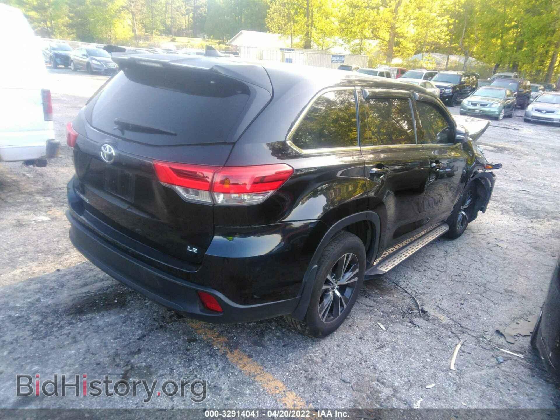 2018 TOYOTA HIGHLANDER - VIN: 5TDZZRFH2JS280209 - Фото 4