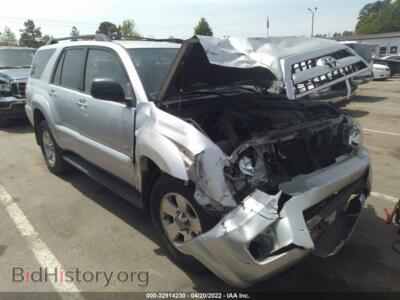 2007 Toyota 4RUNNER SR5, серебристый — VIN JTEZU14R478074278, IAAI