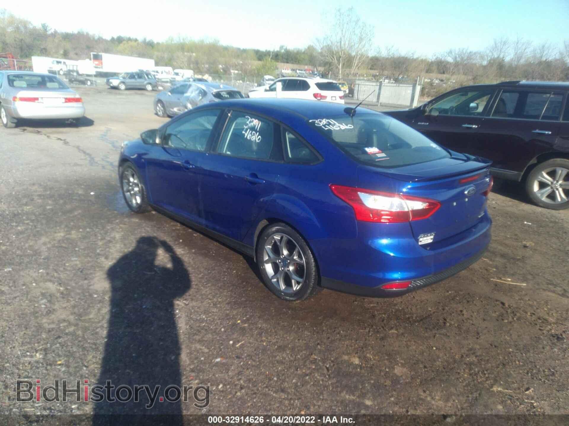 2014 FORD FOCUS - VIN: 1FADP3F24EL228666 - Фото 3