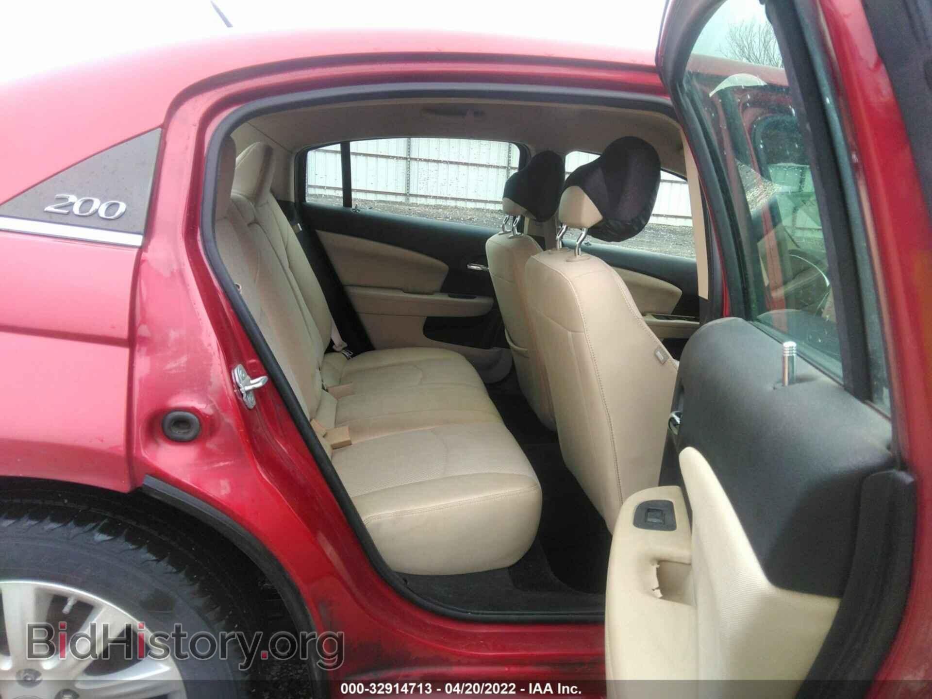2011 CHRYSLER 200 - VIN: 1C3BC1FBXBN533031 - Фото 8