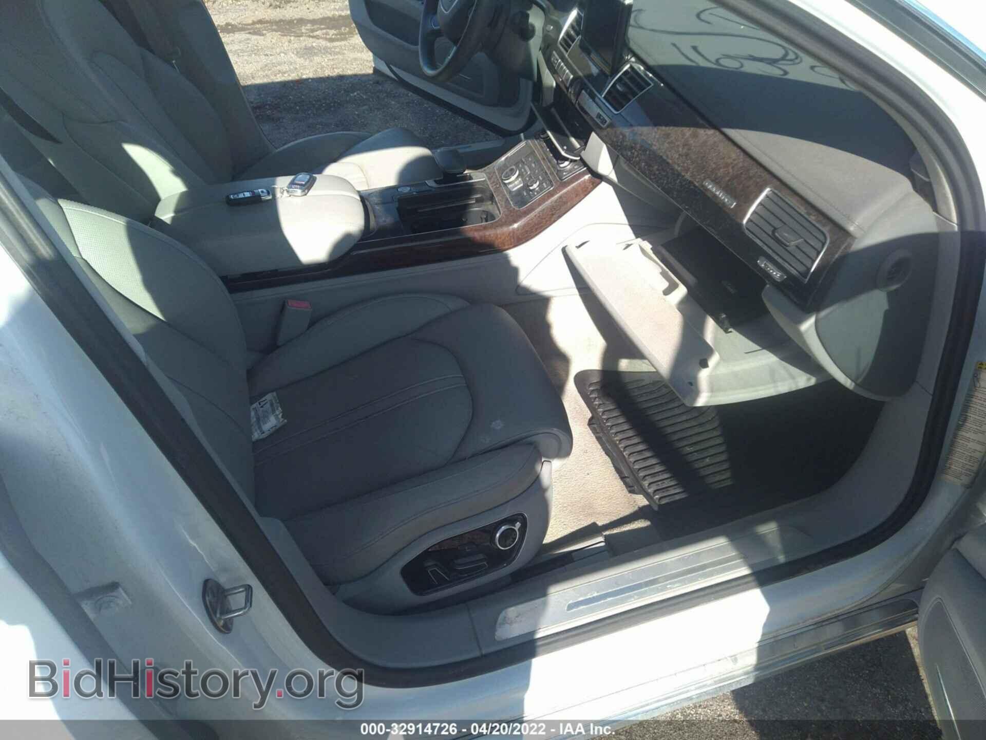 2012 AUDI A8 L - VIN: WAURVAFD2CN017864 - Photo 5