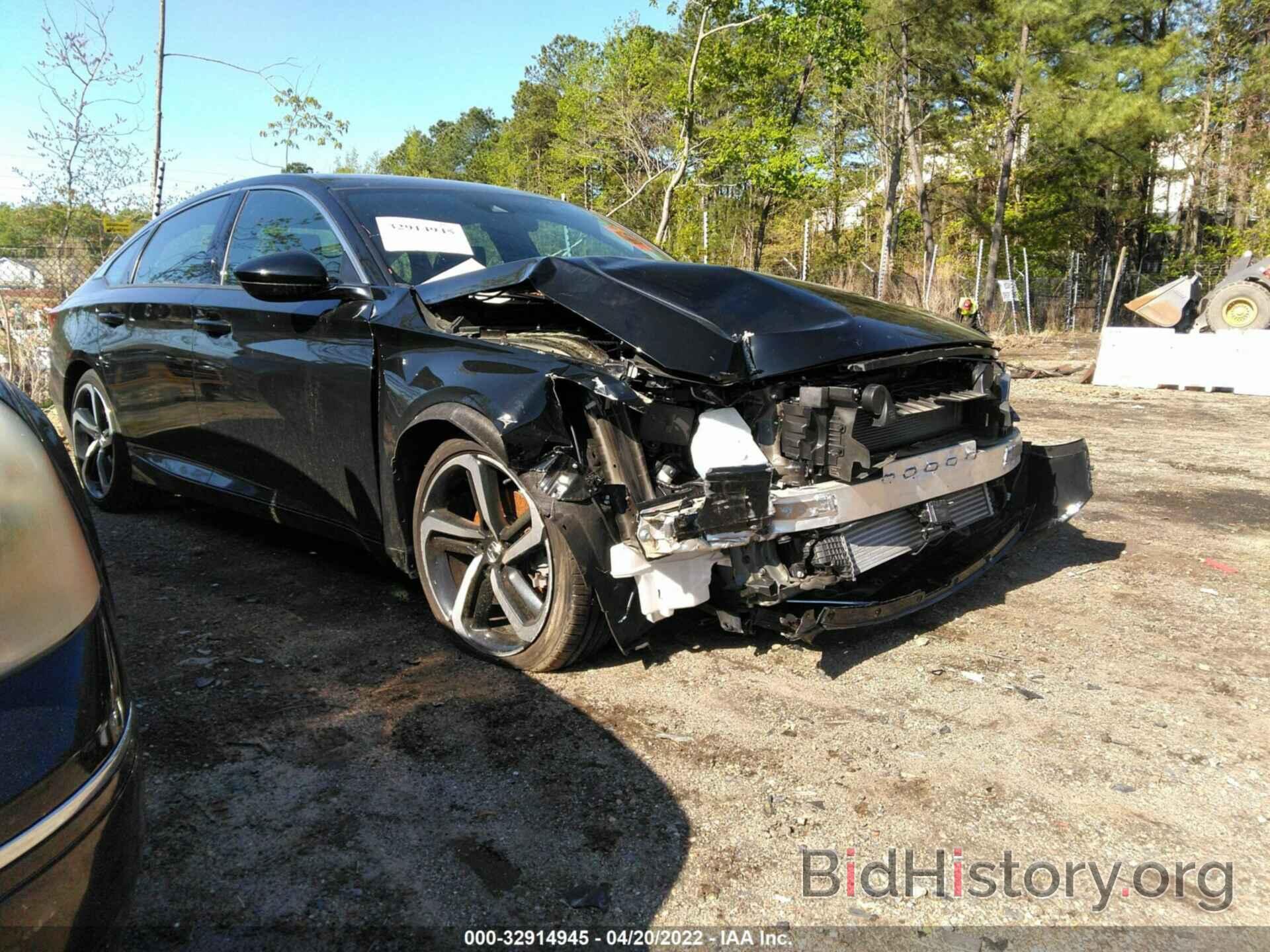 Photo 1HGCV2F32LA014218 - HONDA ACCORD SEDAN 2020