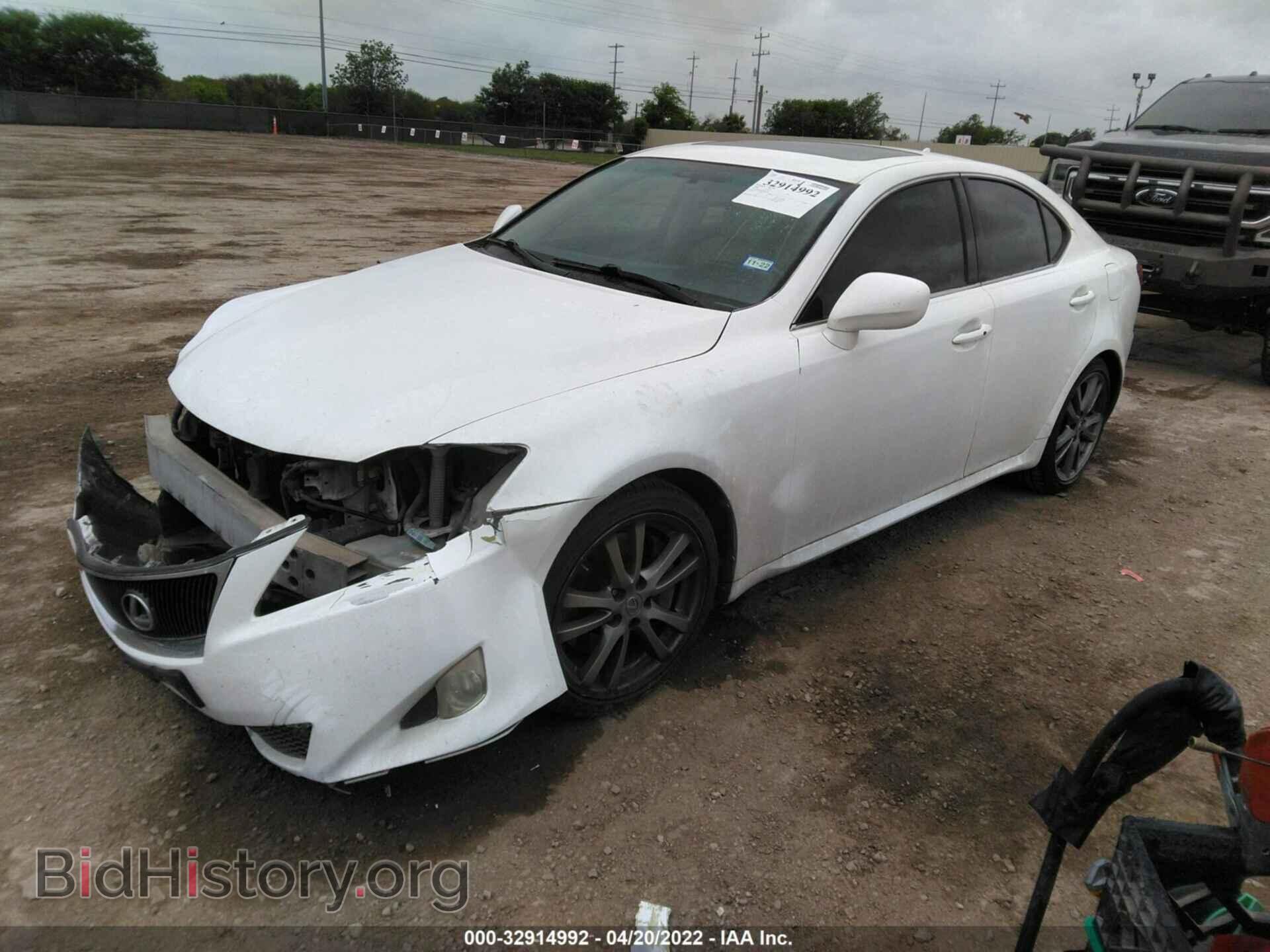 2008 LEXUS IS 350 - VIN: JTHBE262585021549 - Фото 2