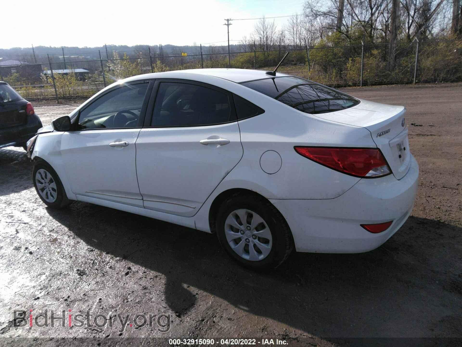2015 HYUNDAI ACCENT - VIN: KMHCT4AE0FU895752 - Фото 3