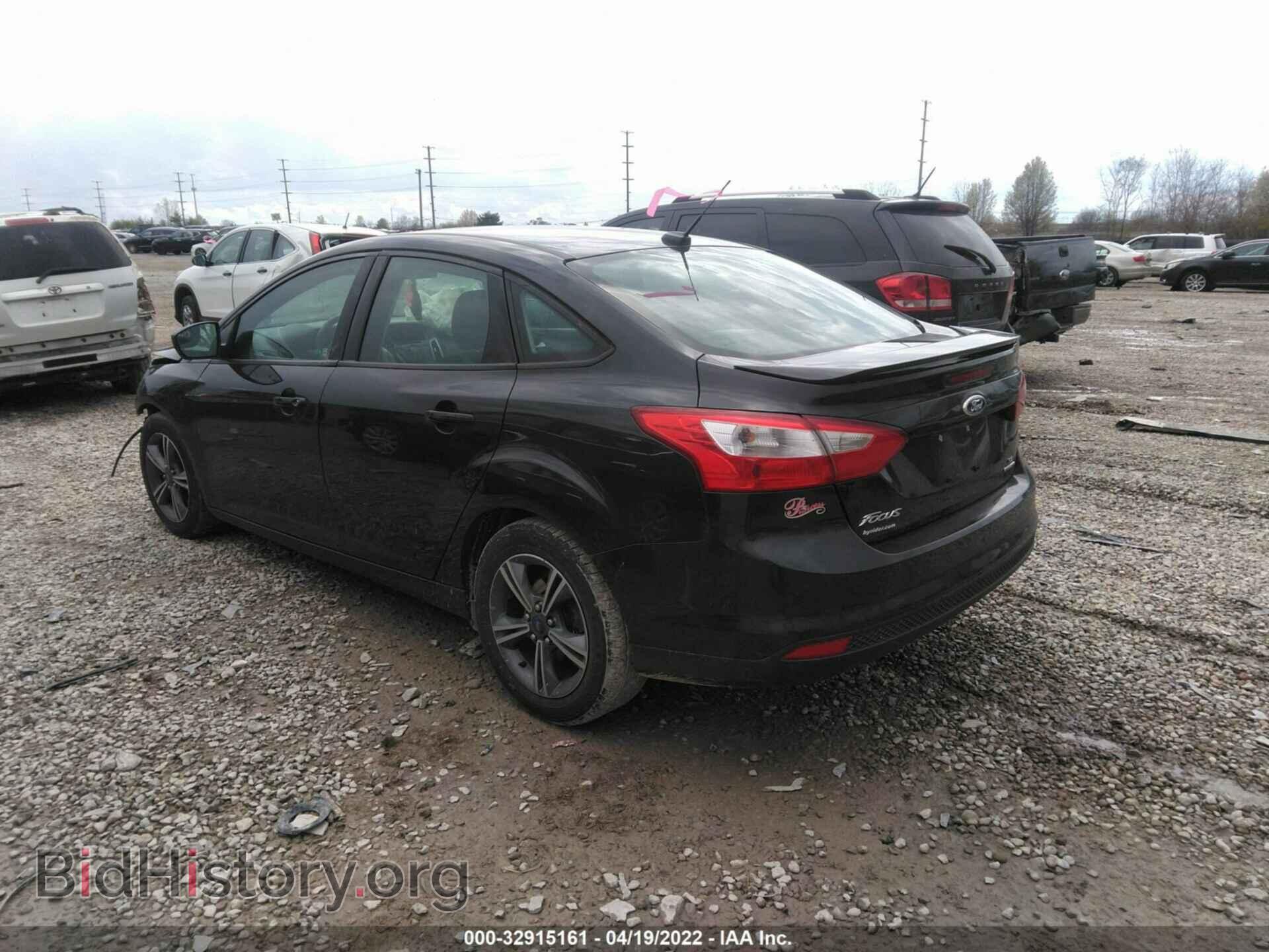 2014 FORD FOCUS - VIN: 1FADP3F25EL106530 - Фото 3