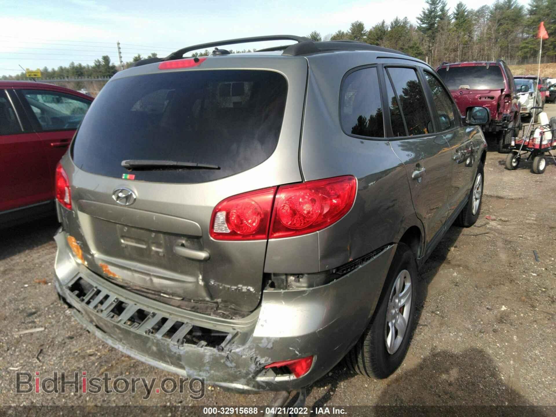 2009 HYUNDAI SANTA FE - VIN: 5NMSG73D19H253899 - Фото 4